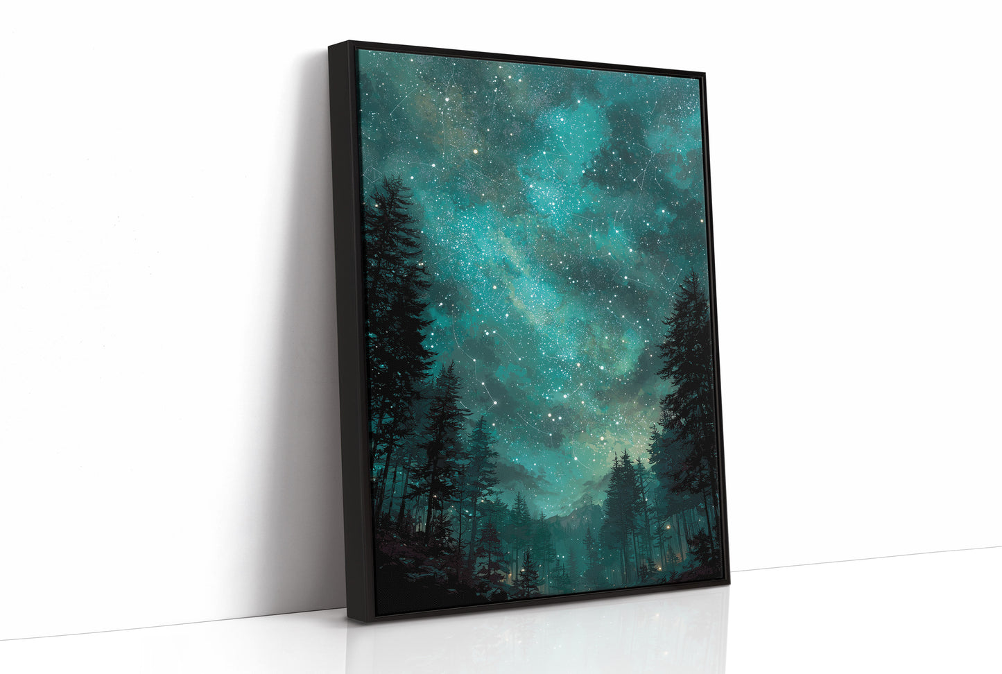 The Forest Opened Up To Stars
