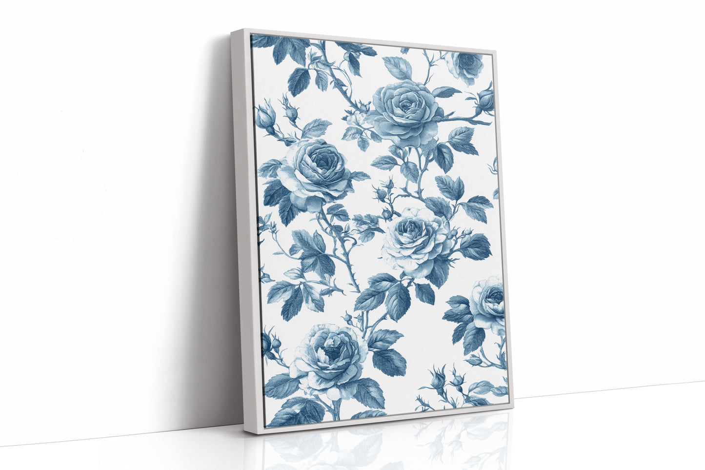 Cerulean Blooms in Quiet Spaces