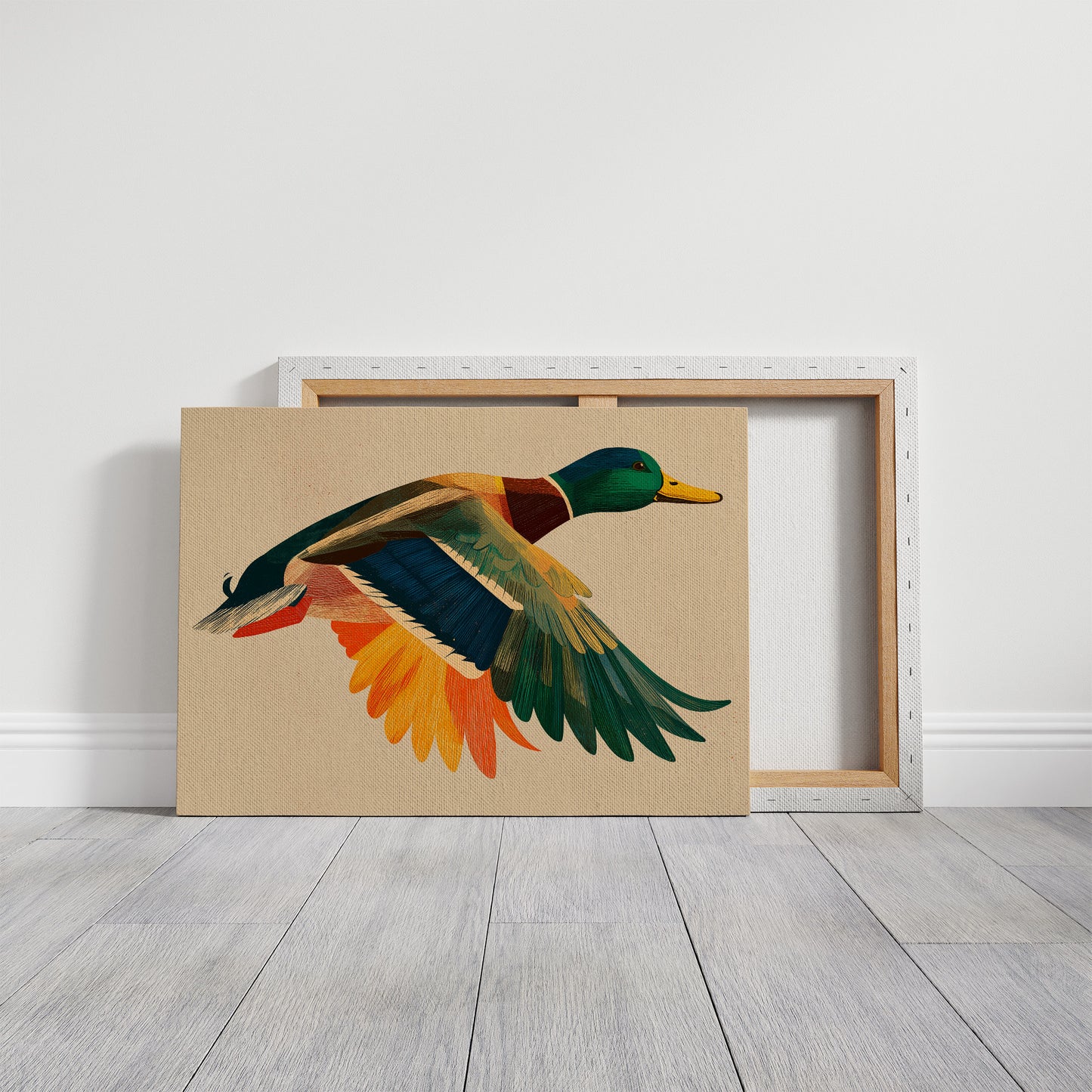 Mallard in Midair
