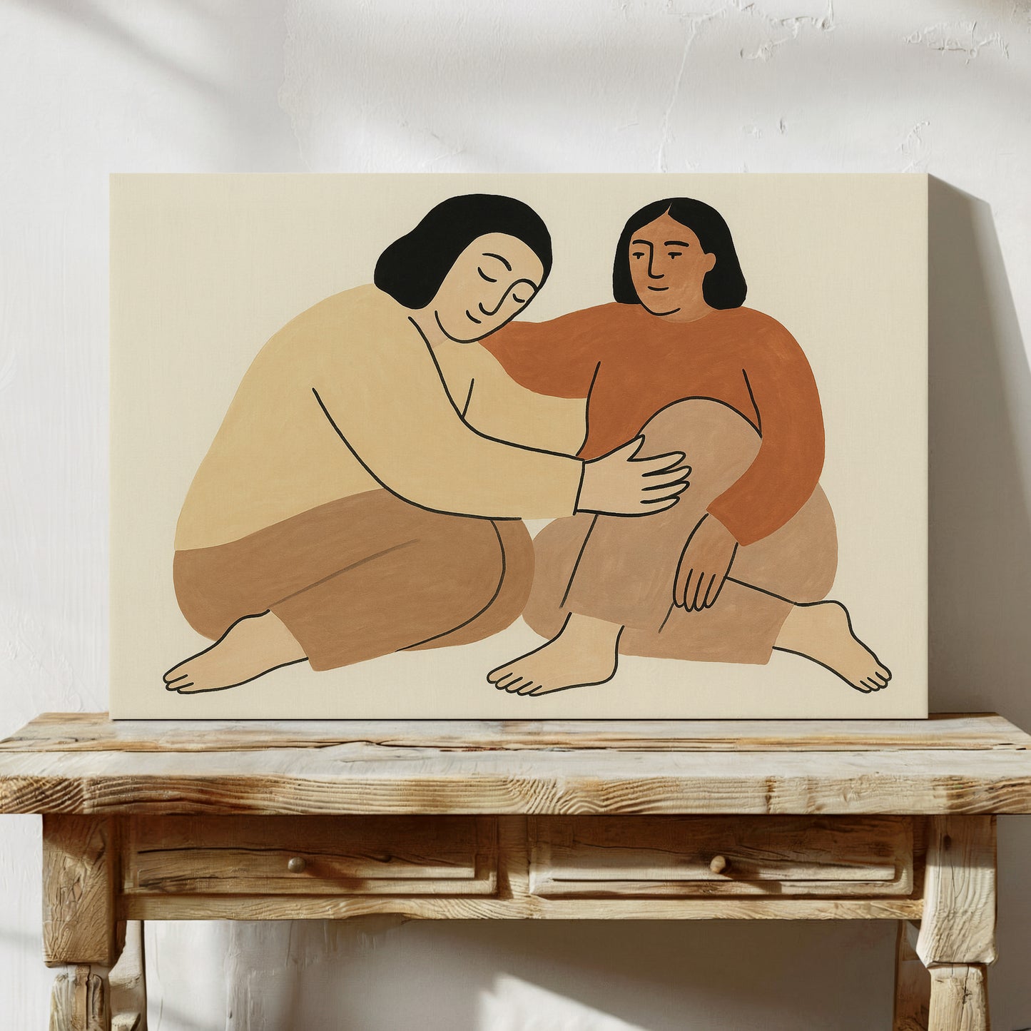 In Gentle Company Friendship Print