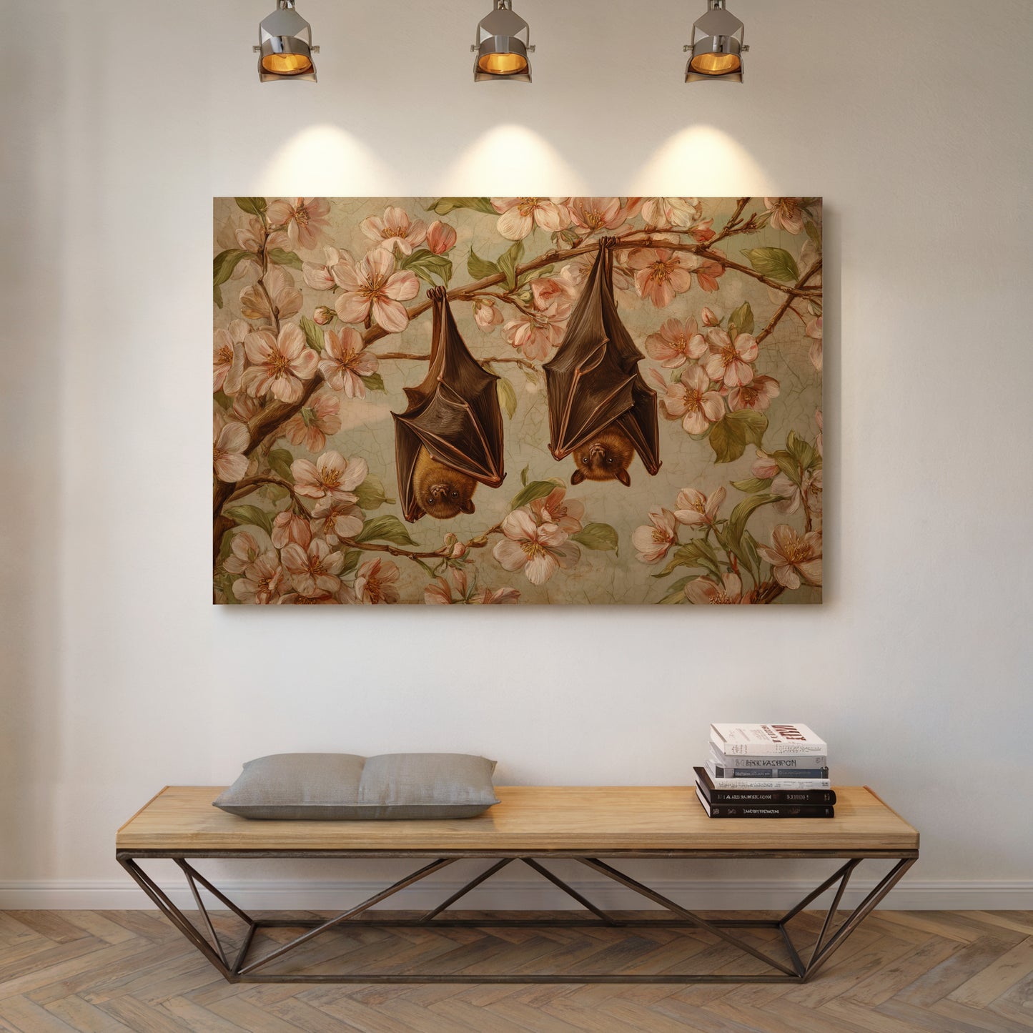 Hanging Beneath Blossom Canopies
