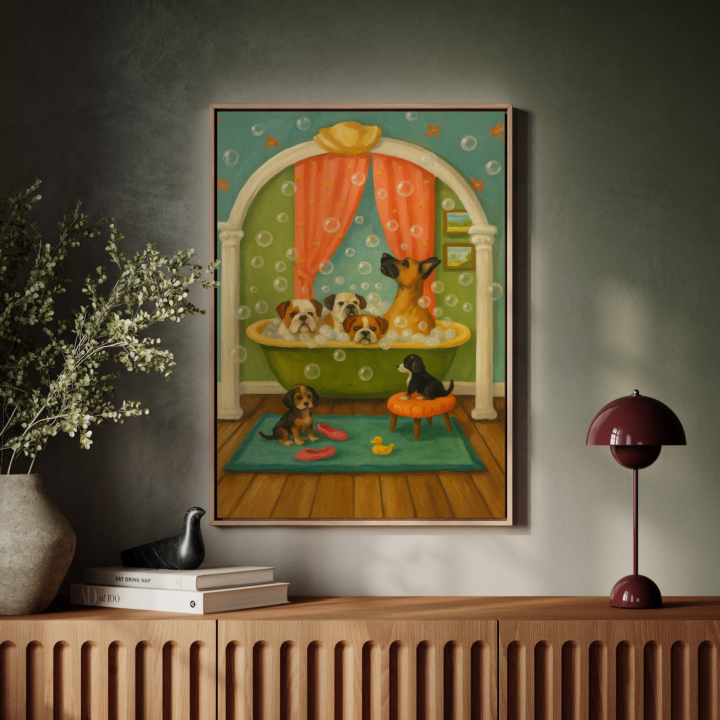 Bathtime for the Bubble Pups