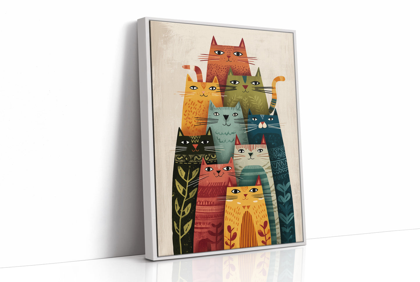 When Nine Cats Found Each Other