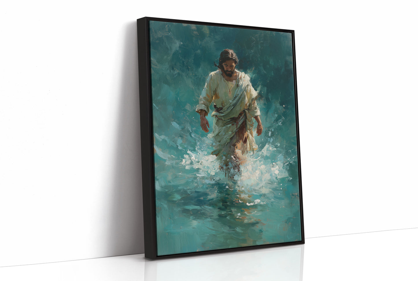 Tranquil Steps Through Turquoise Waters