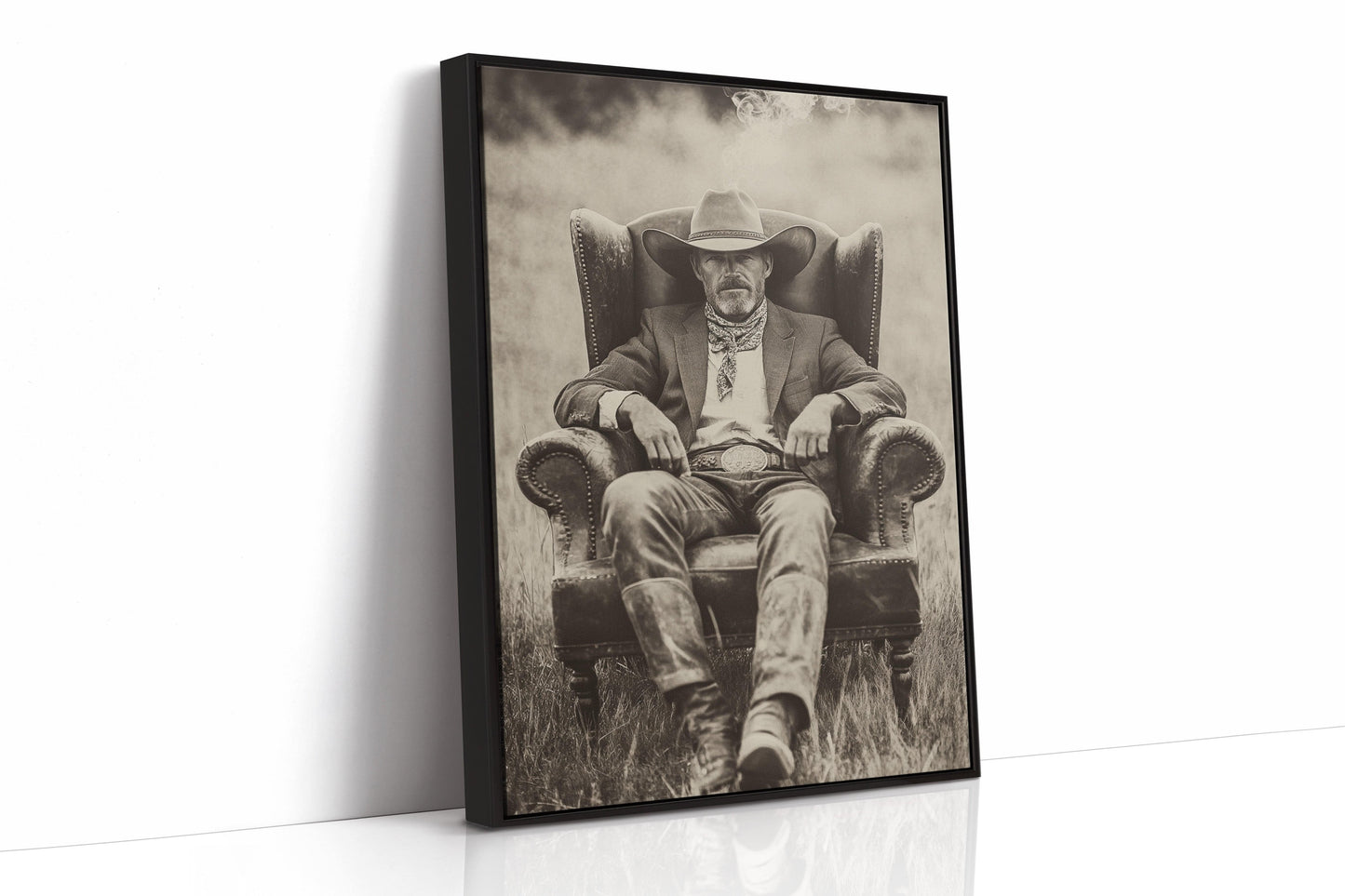 The Chair at Sundown