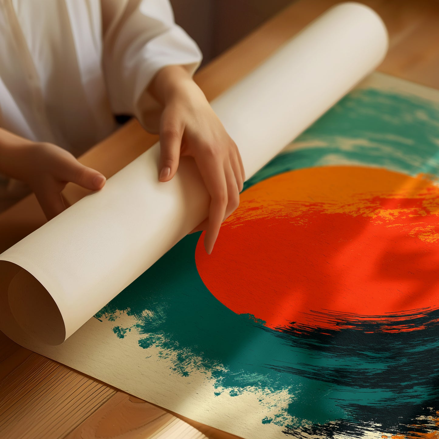 The Wave Holds the Sun Inside