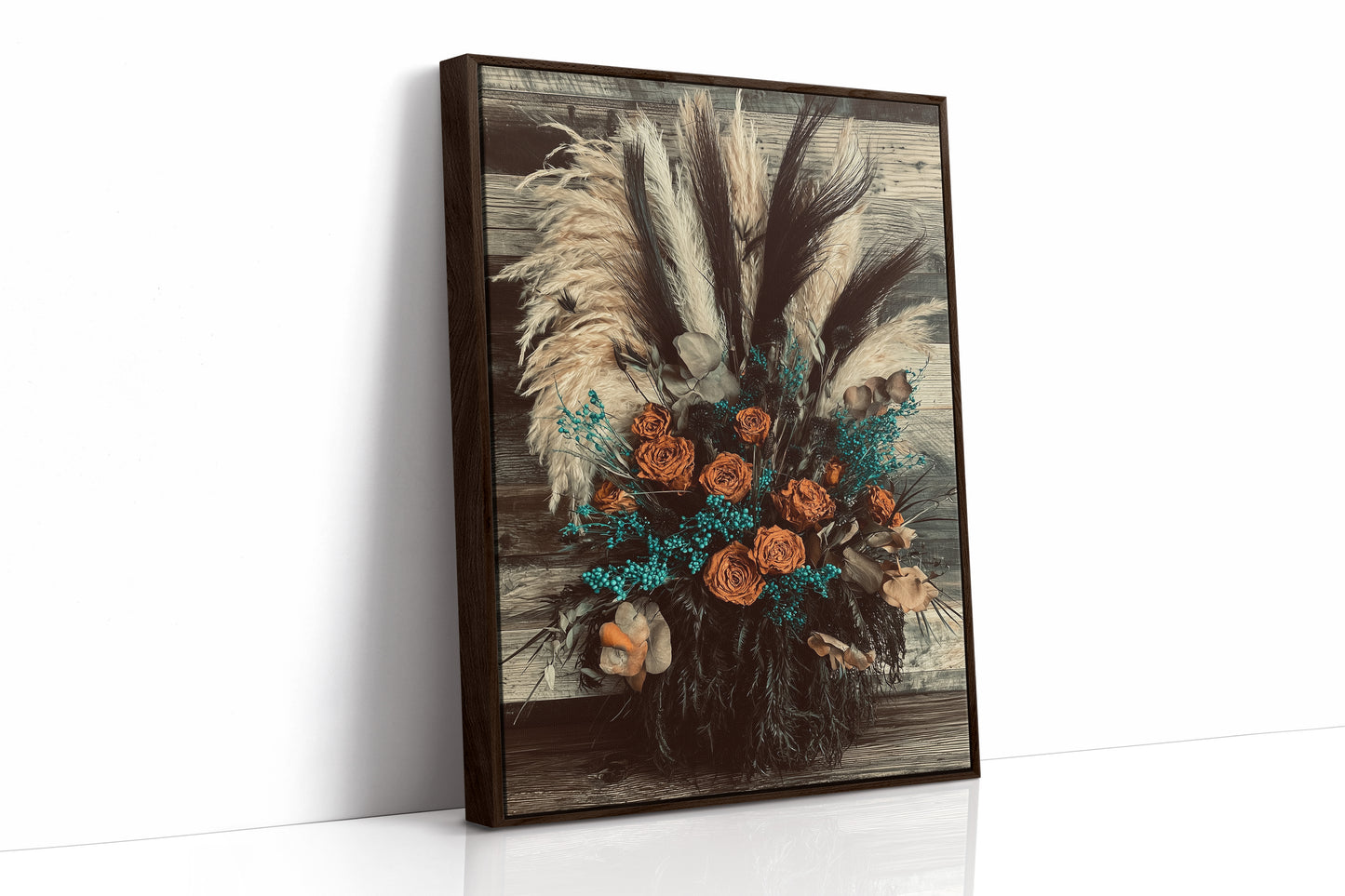 Burnt Orange Beneath the Plumes
