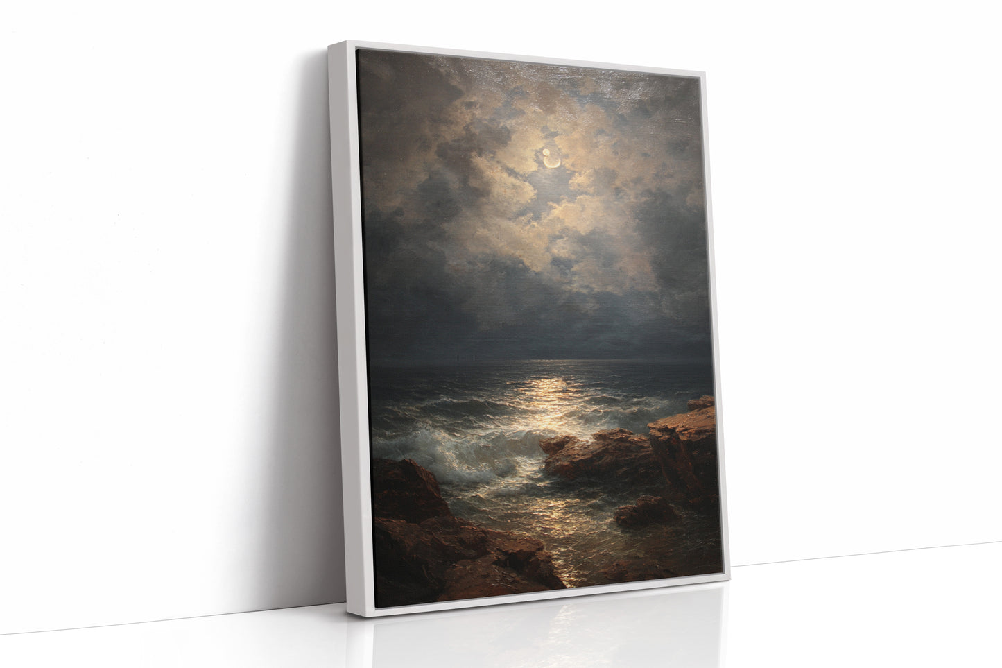Tides Under a Silver Veil