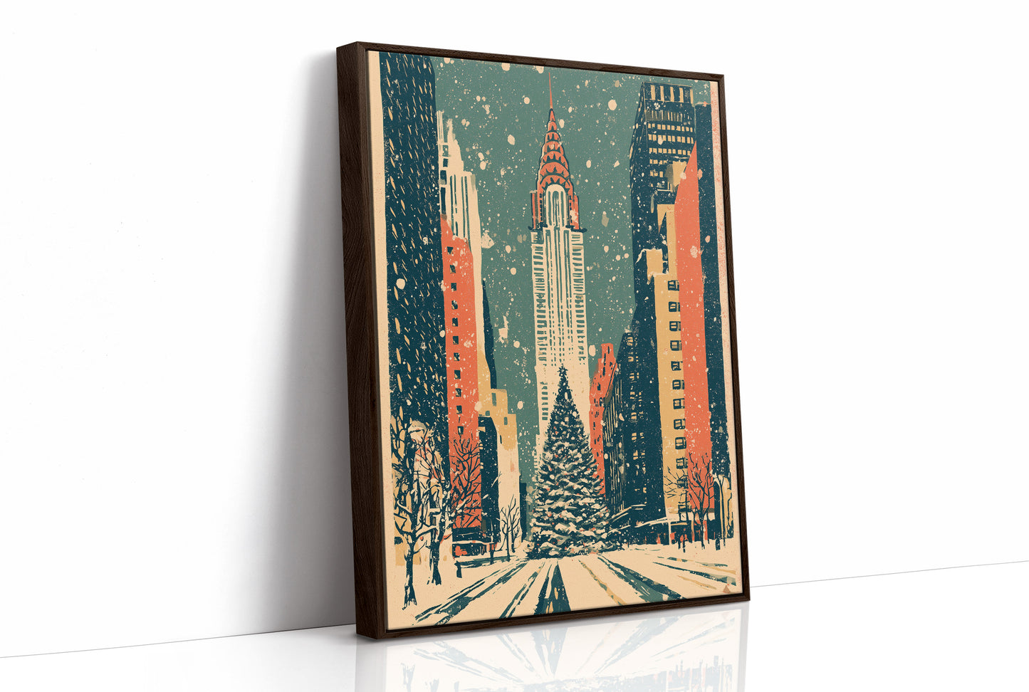 Chrysler Building Snowfall Stroll