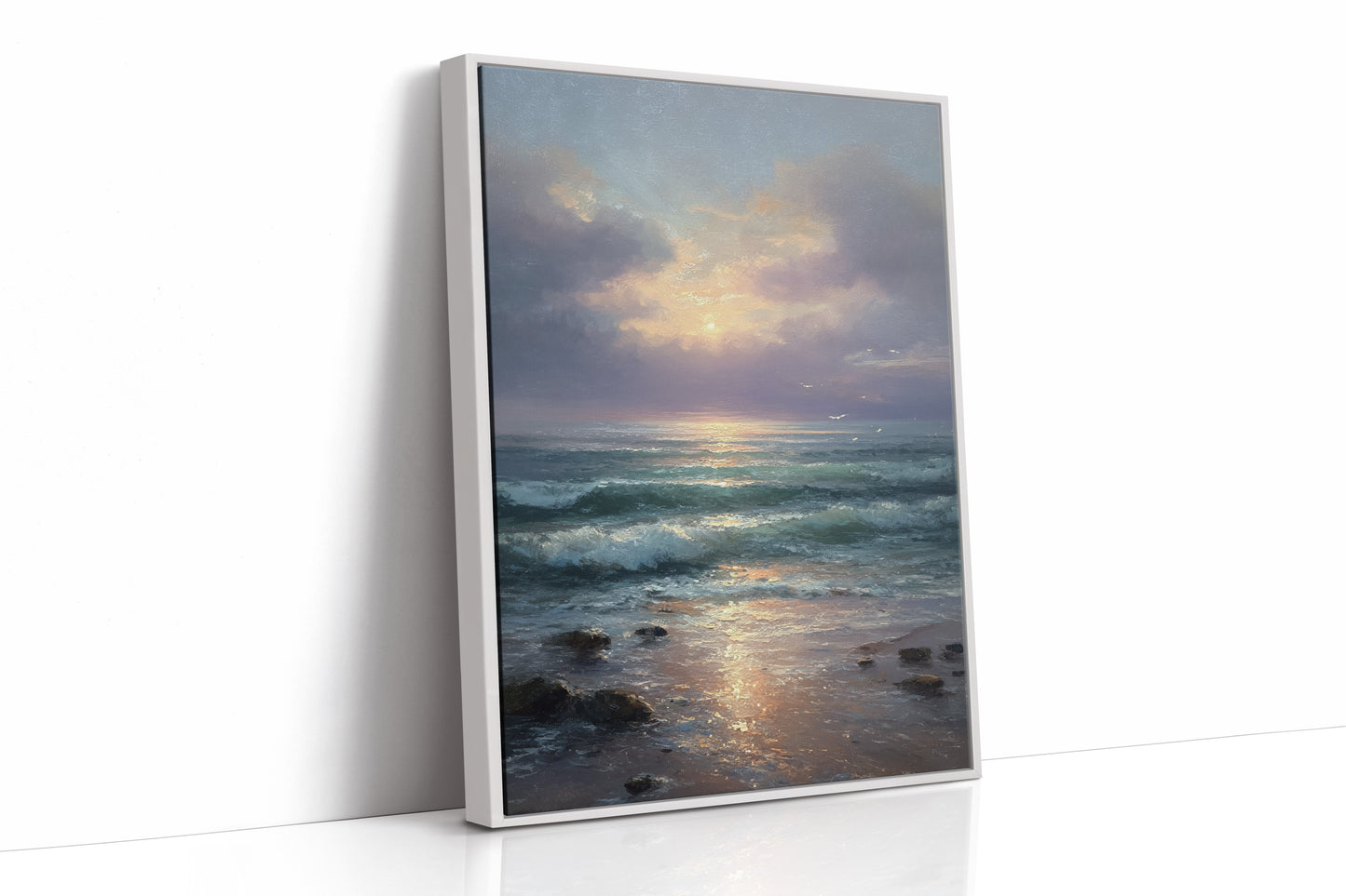 Tide's Embrace at Dusk