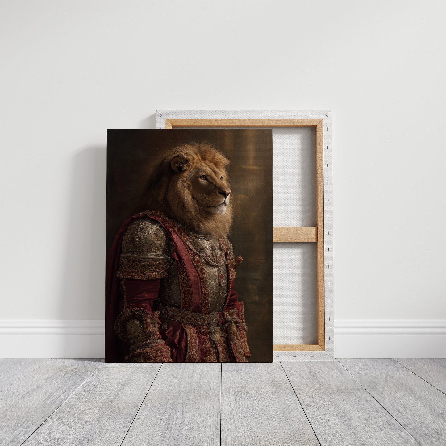 Noble Mane In Royal Attire