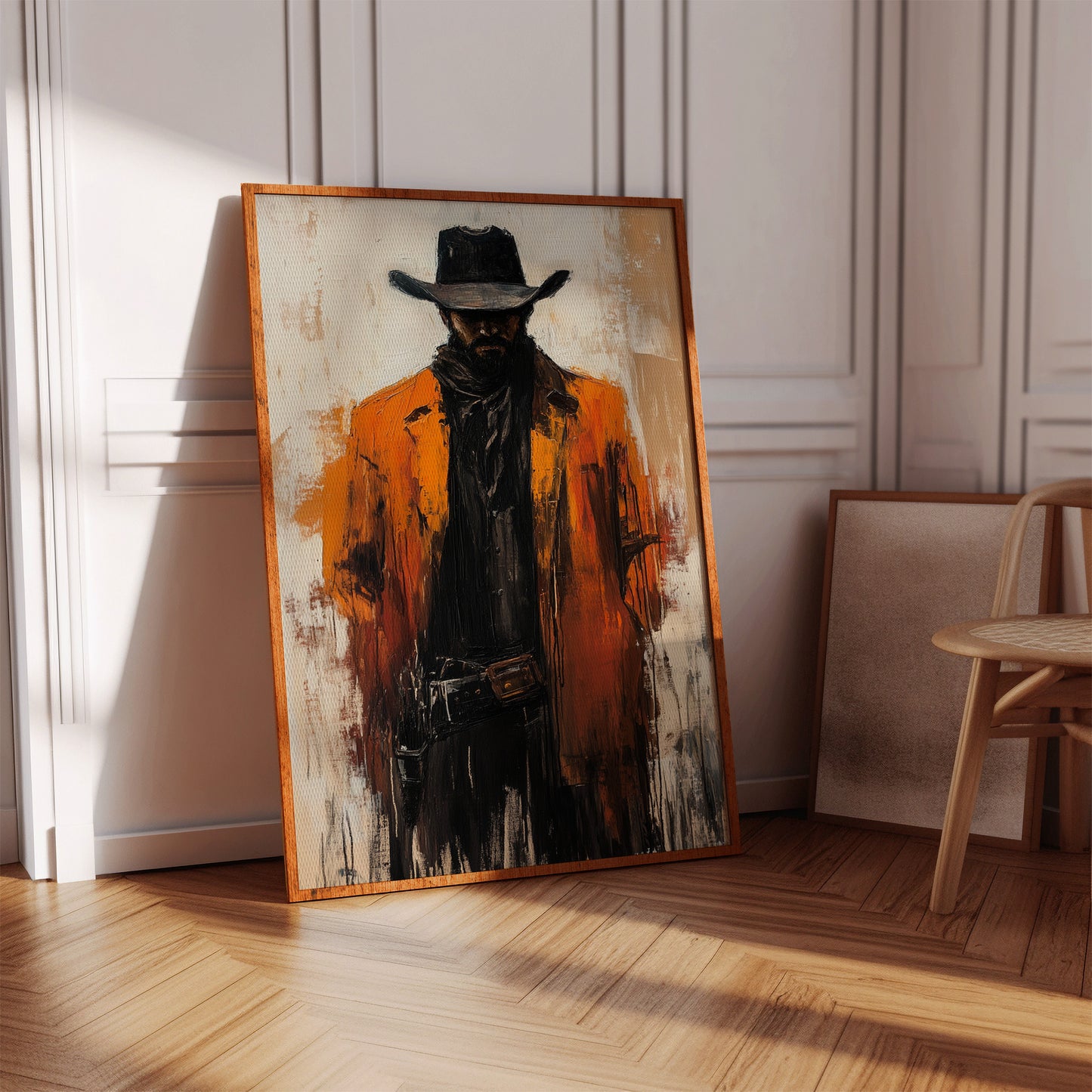 The Drifter in Ember Coat