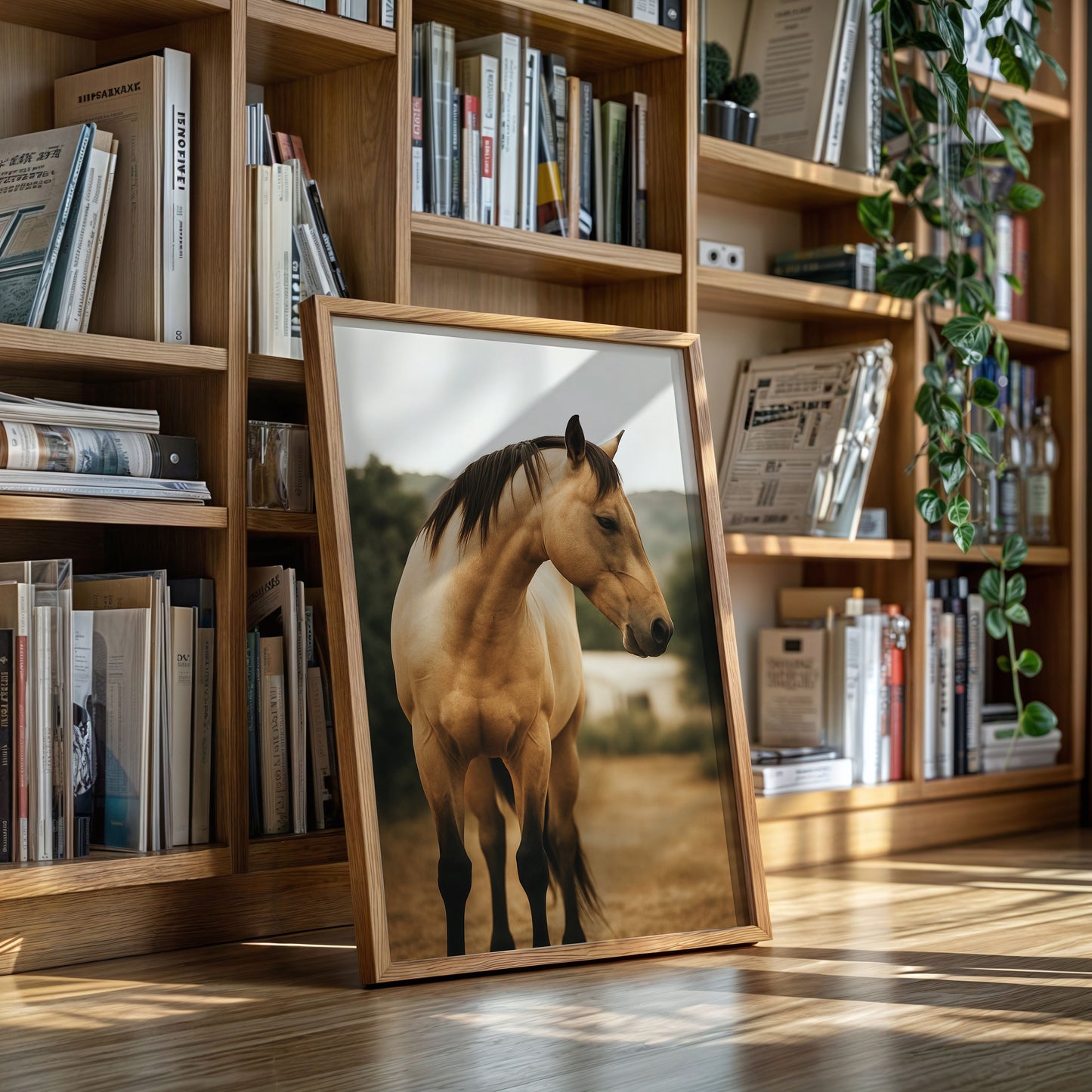 Buckskin Beauty in the Evening Light