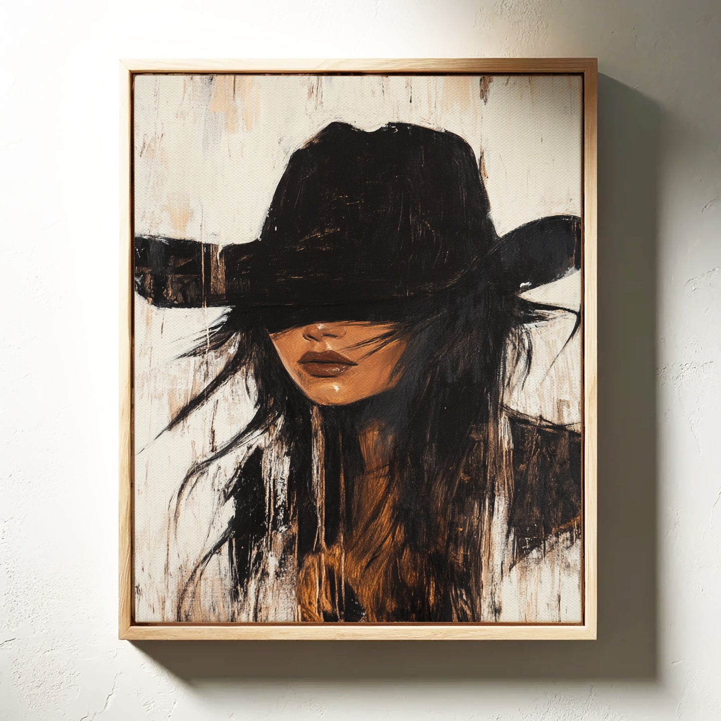 Outlaw Grace Western Cowgirl Portrait