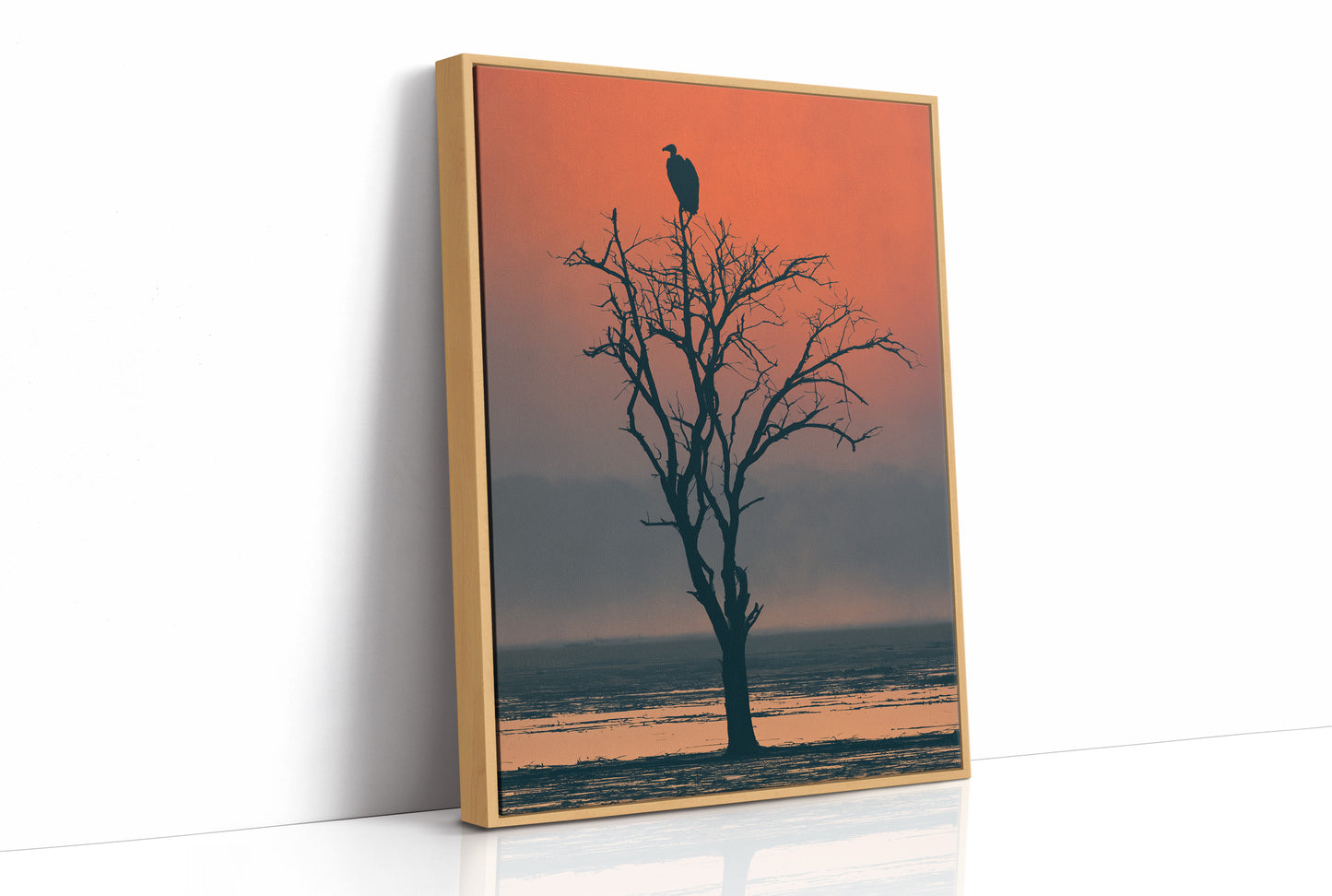 Vulture at Dusk's Edge