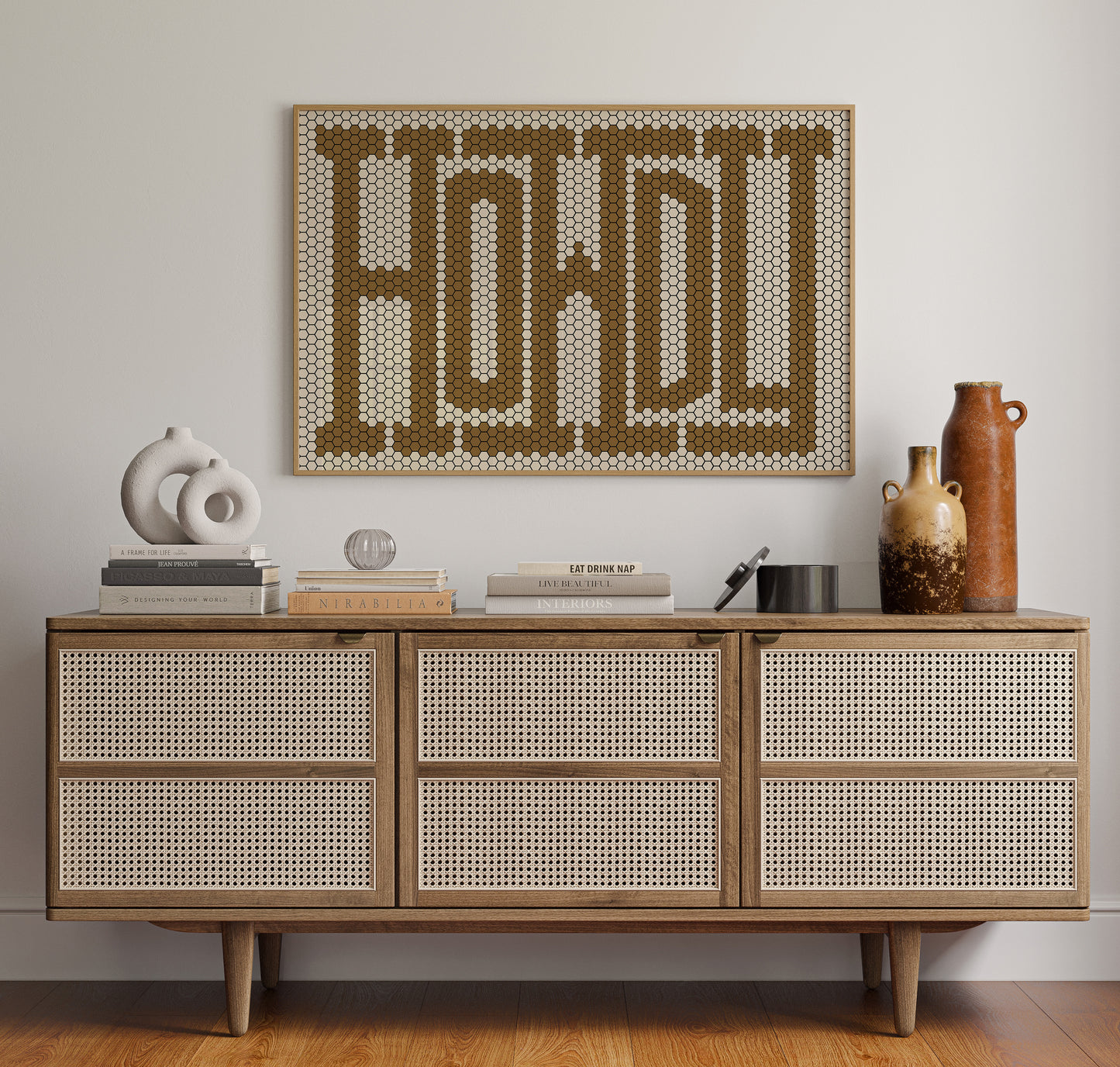 Howdy Western Mosaic Wall Greeting