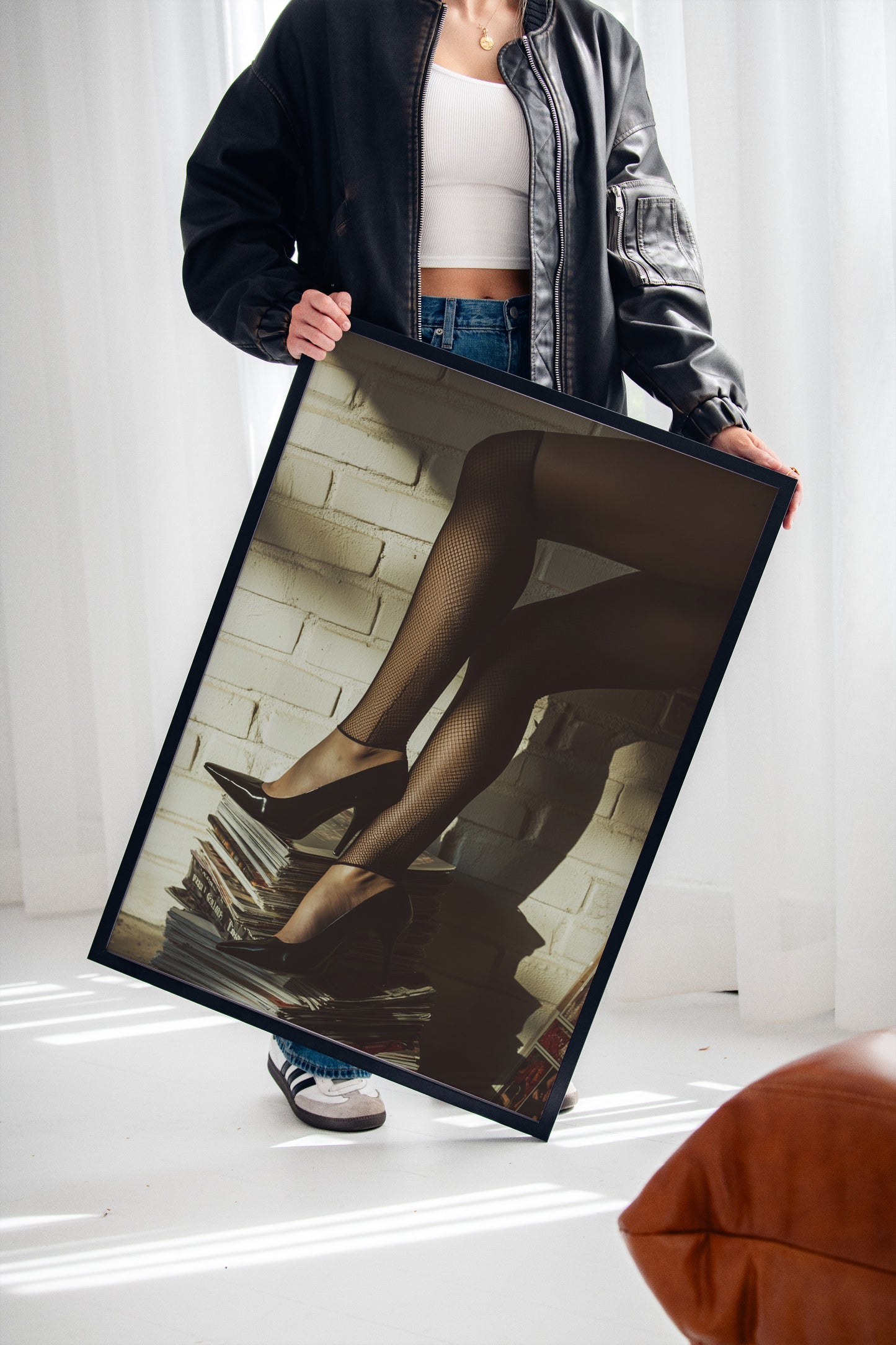 Vinyl Stacks and Velvet Legs