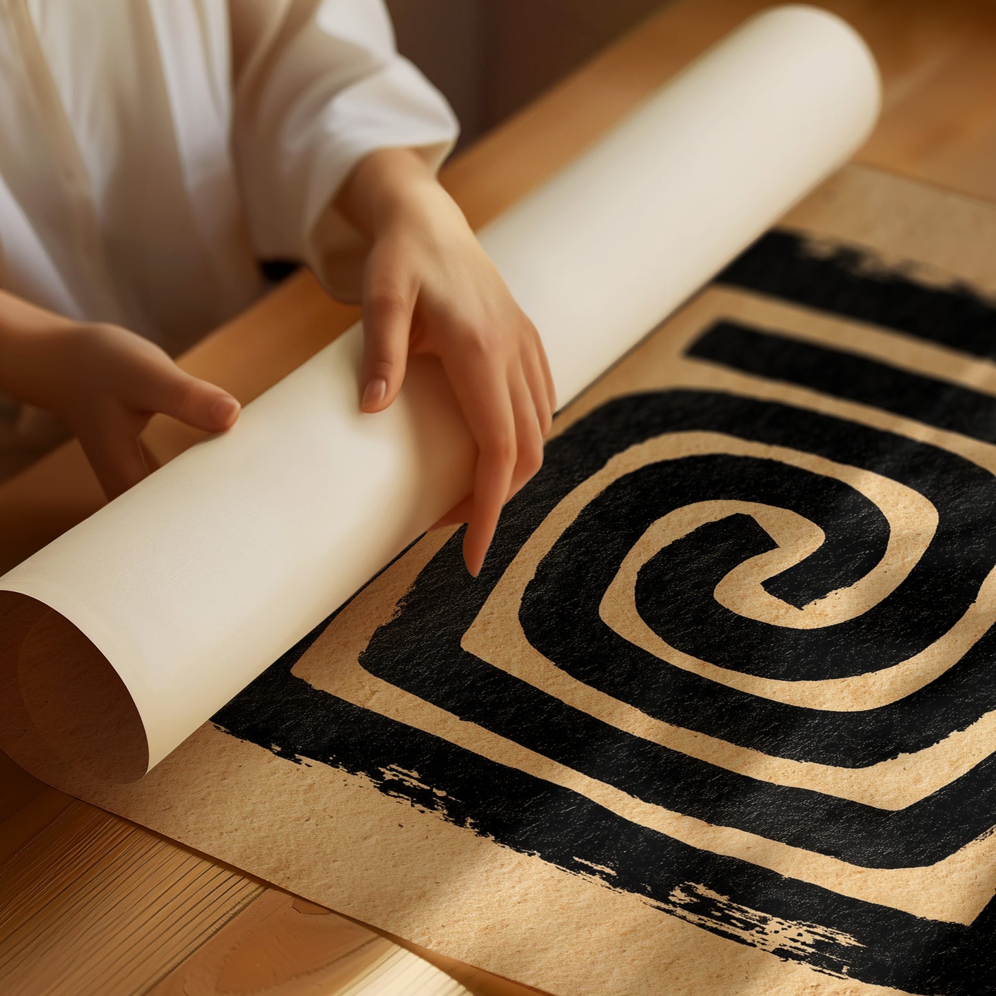 Spiral Within Stillness