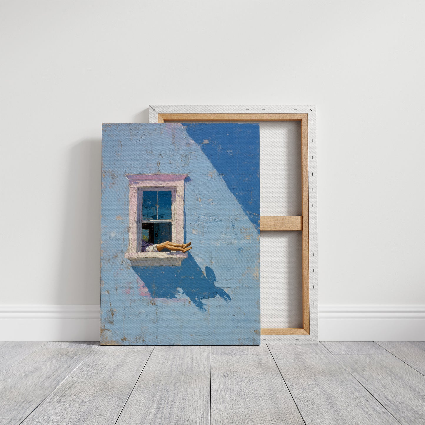 Azure Afternoon: Legs in Repose