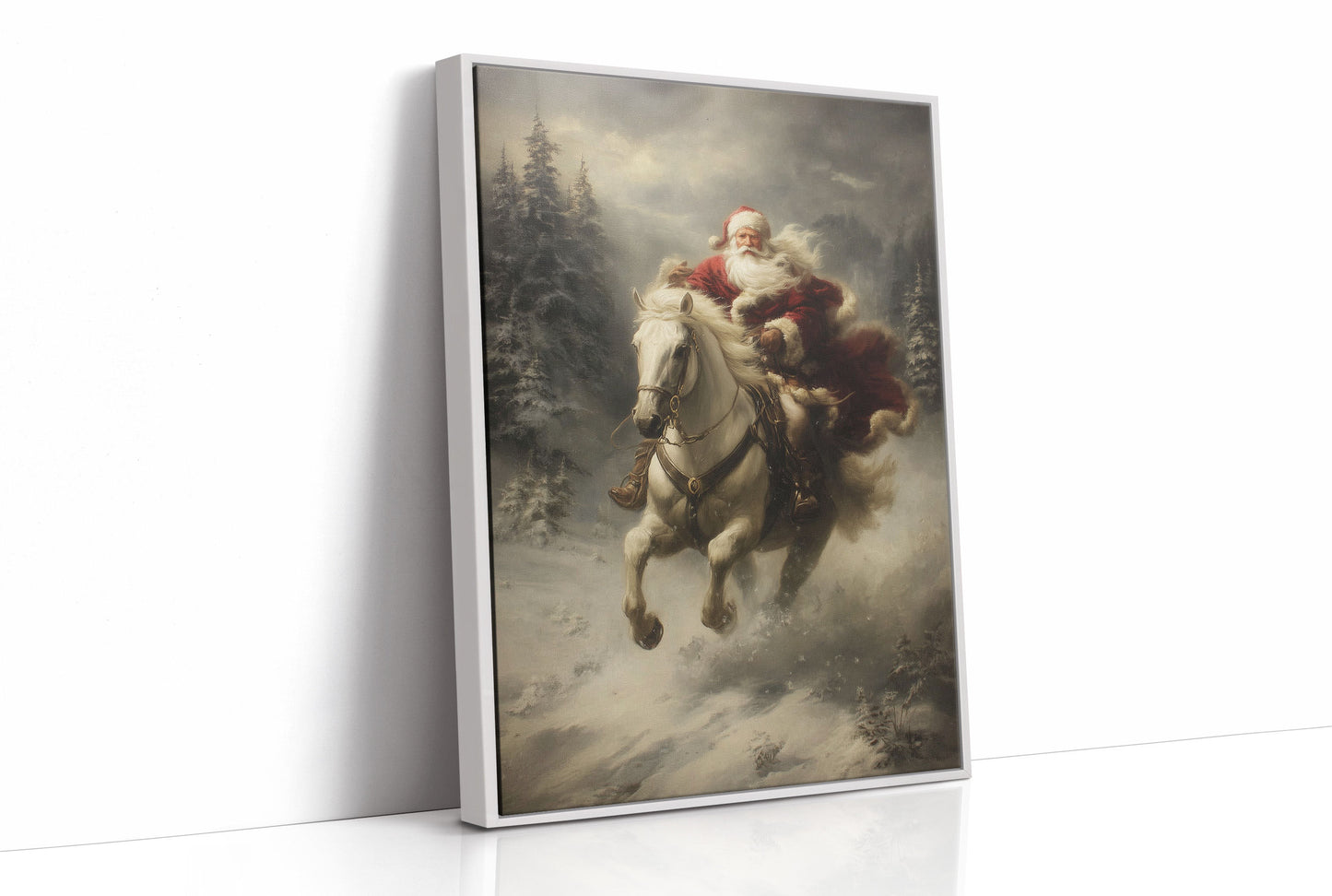 Through Winter Woods On Moonlit Steed