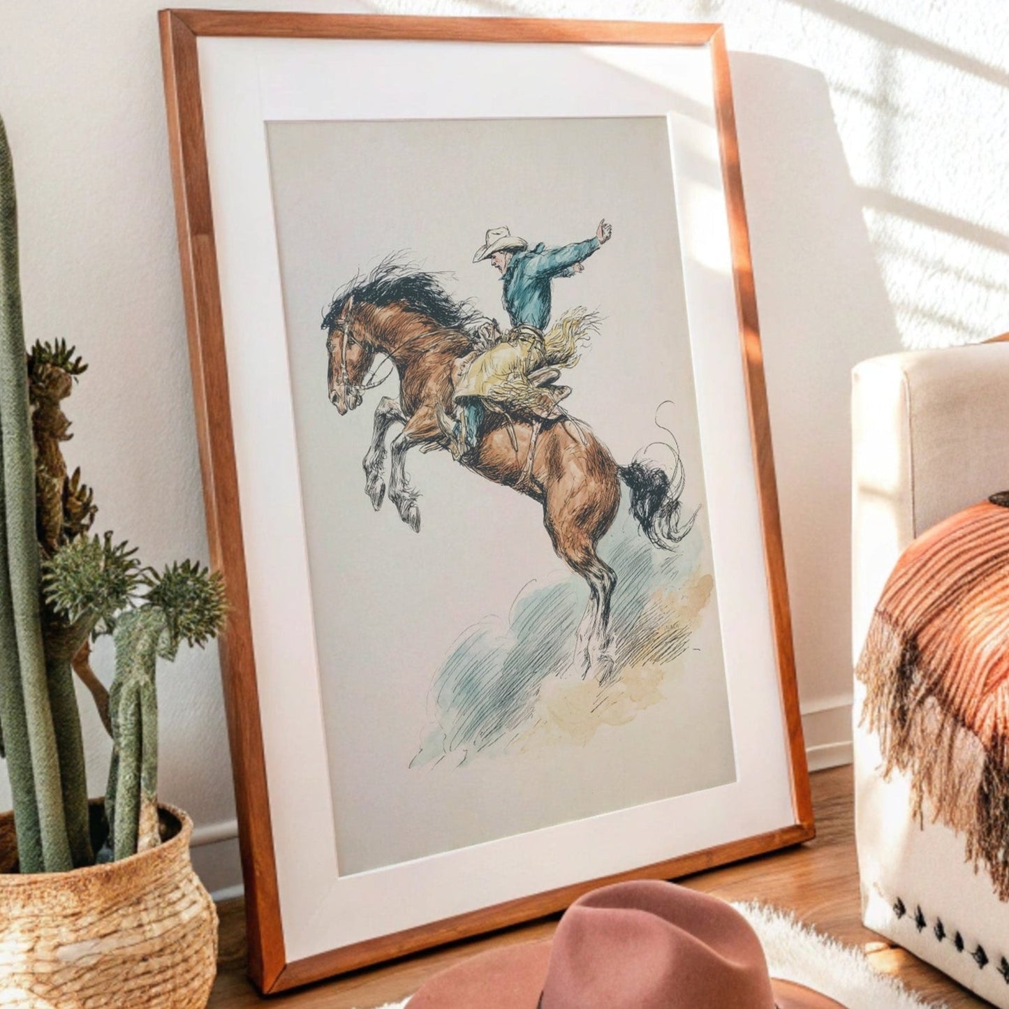 Bronco Stories Written In Wind