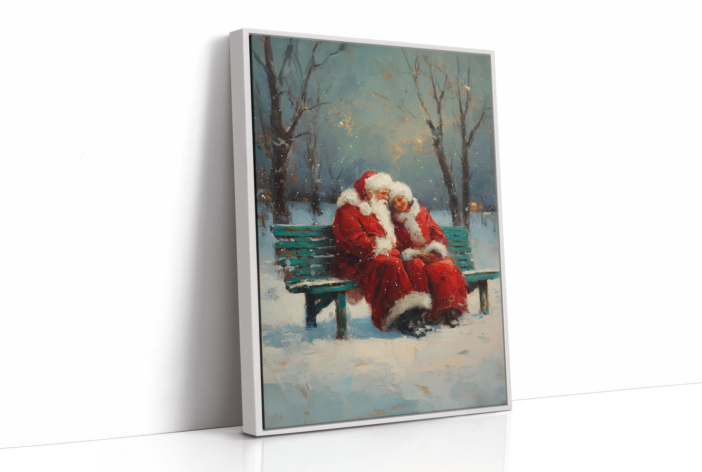 Snow Falls Soft On Christmas Tales