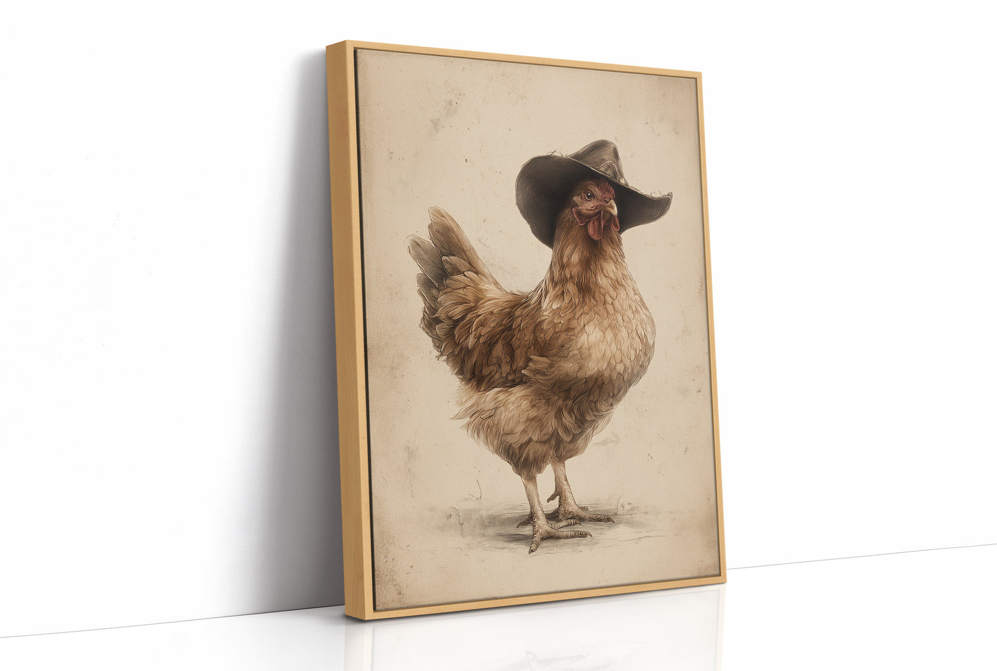 Barnyard Boss At High Noon