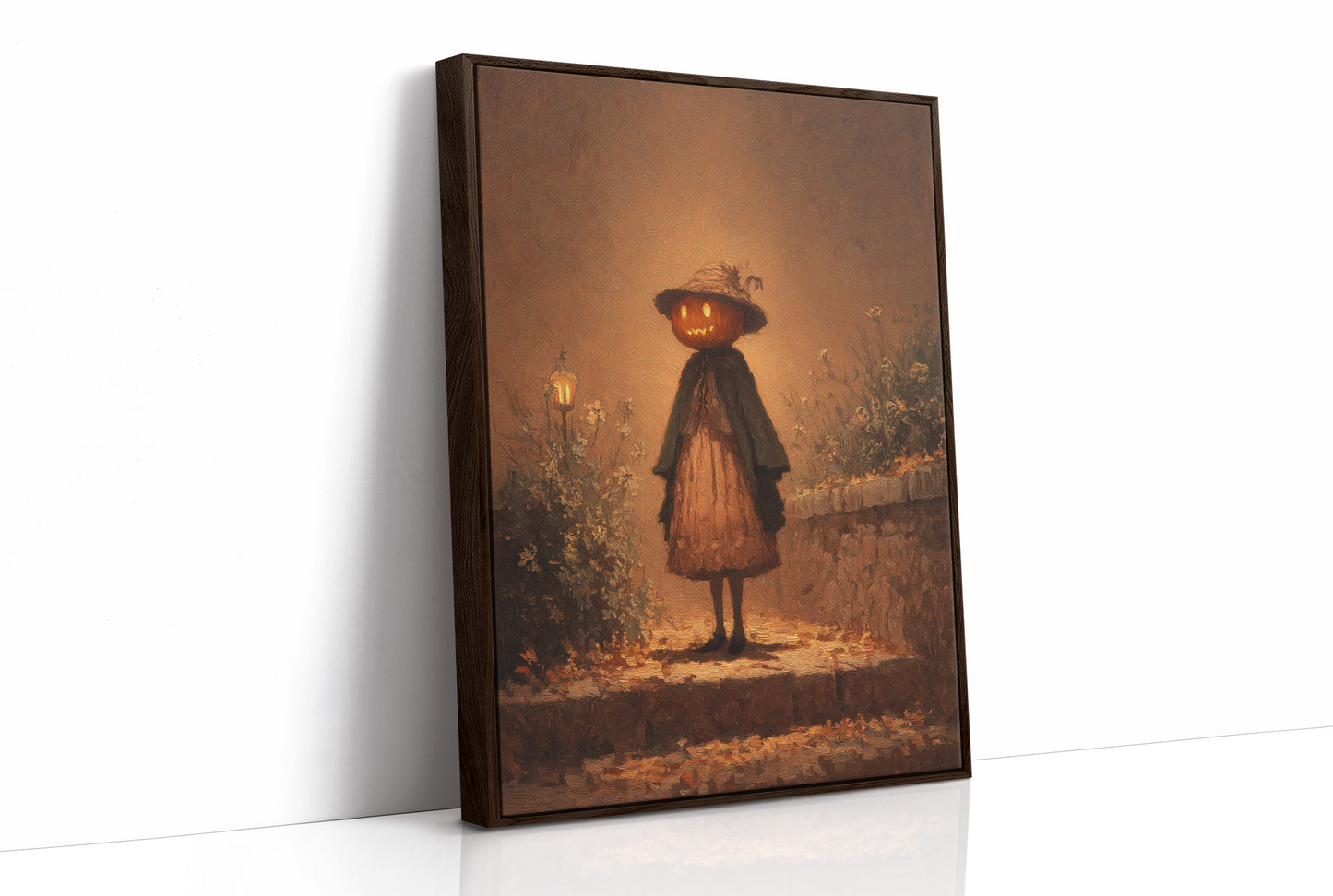 Autumn Sentinel Under Amber Light