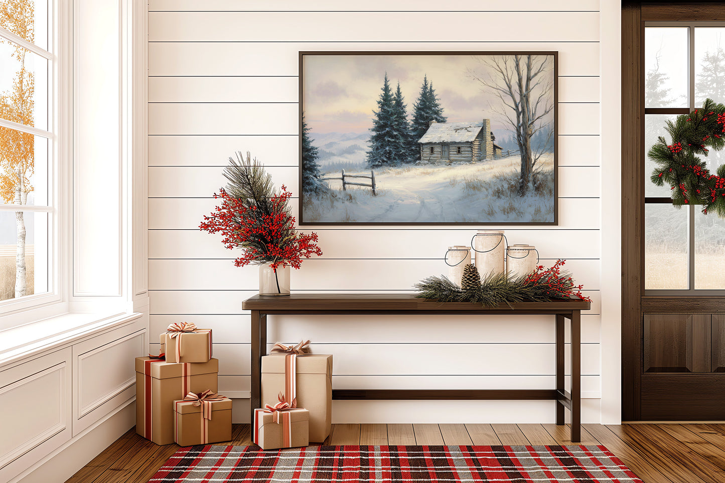 Snow Settles On Mountain Memories