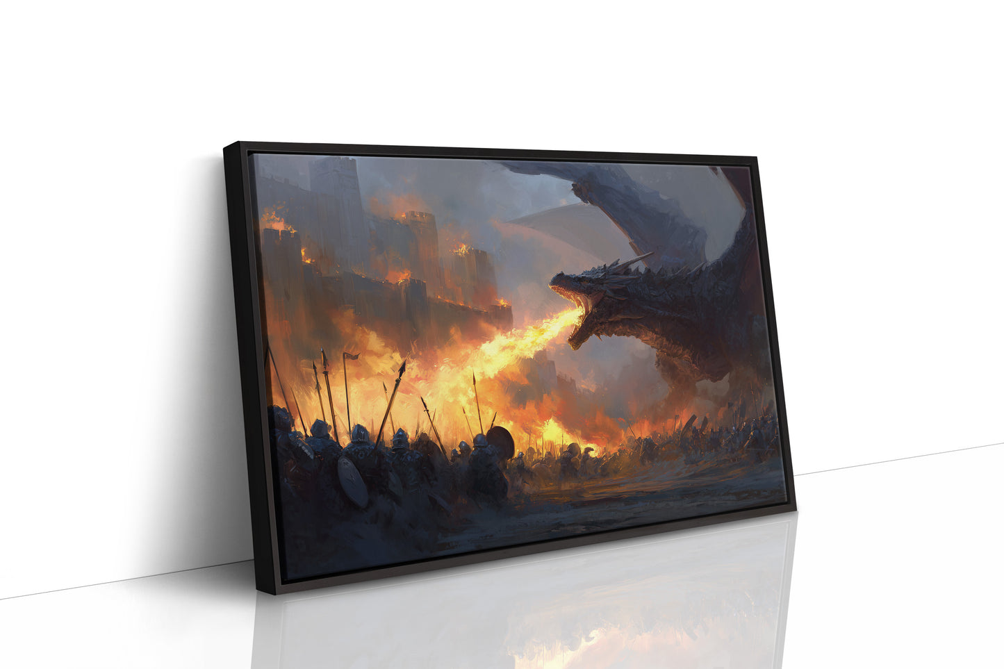 Ancient Flame Against Battle Lines