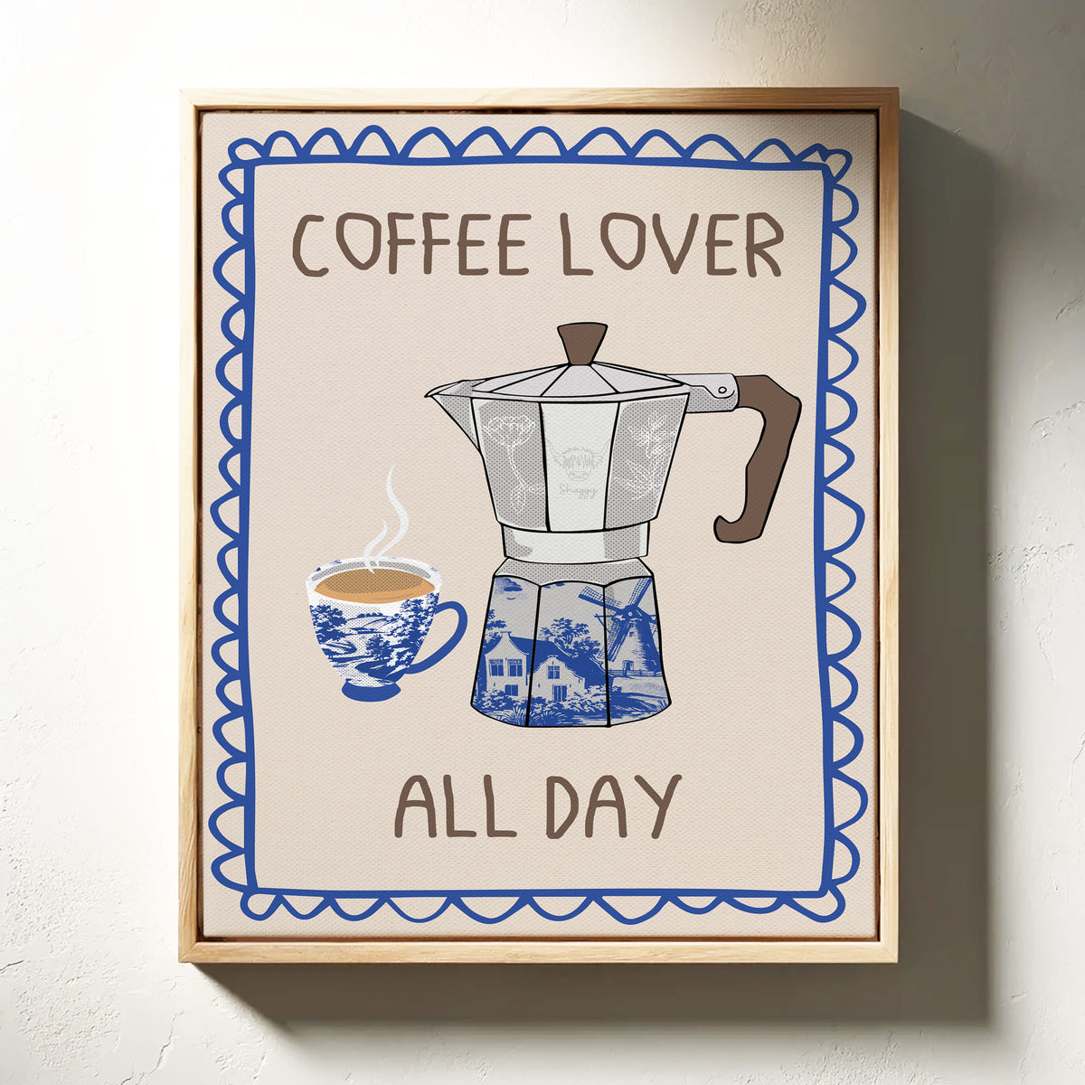 Morning Rituals in Blue