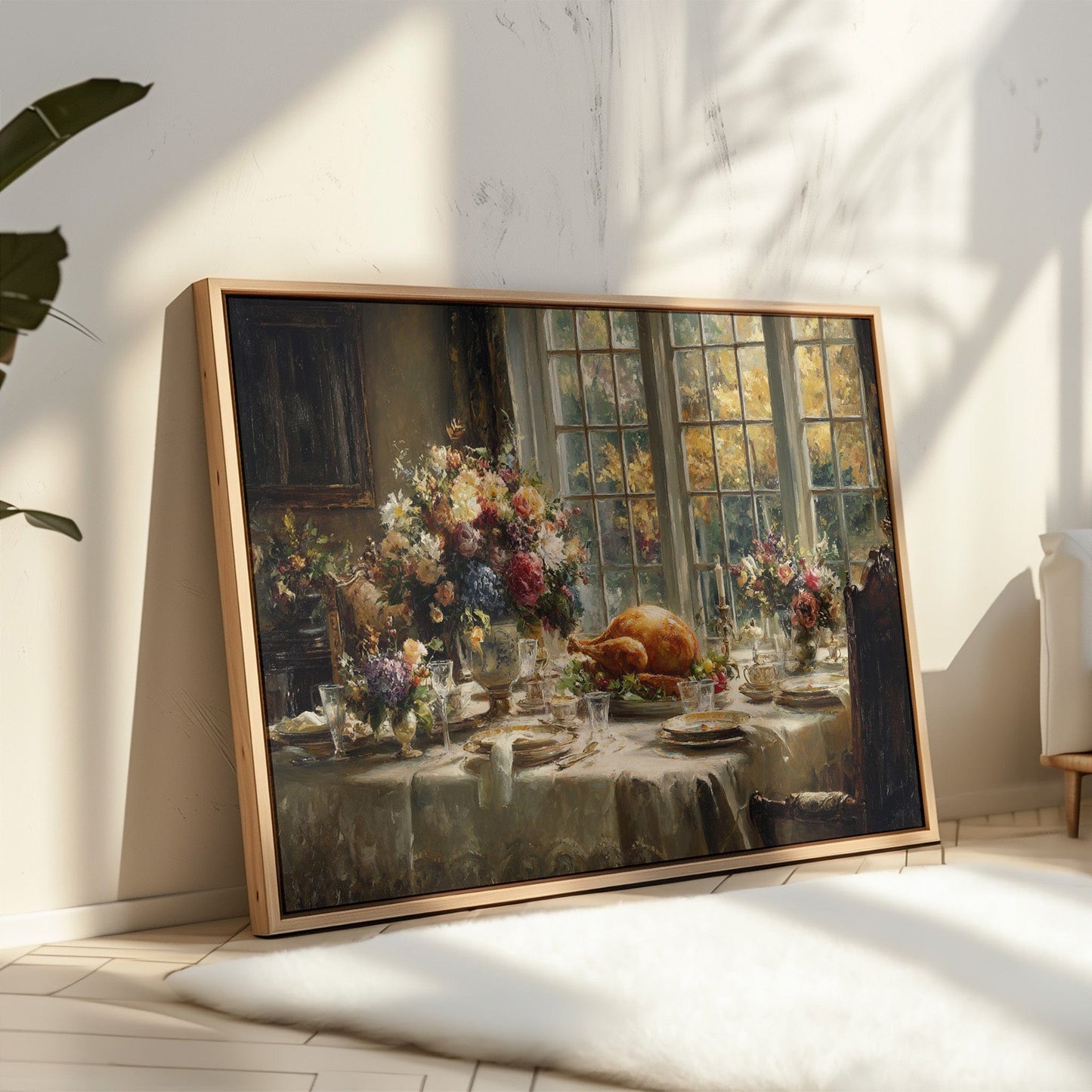 Autumn's Feast Awaits Golden Light