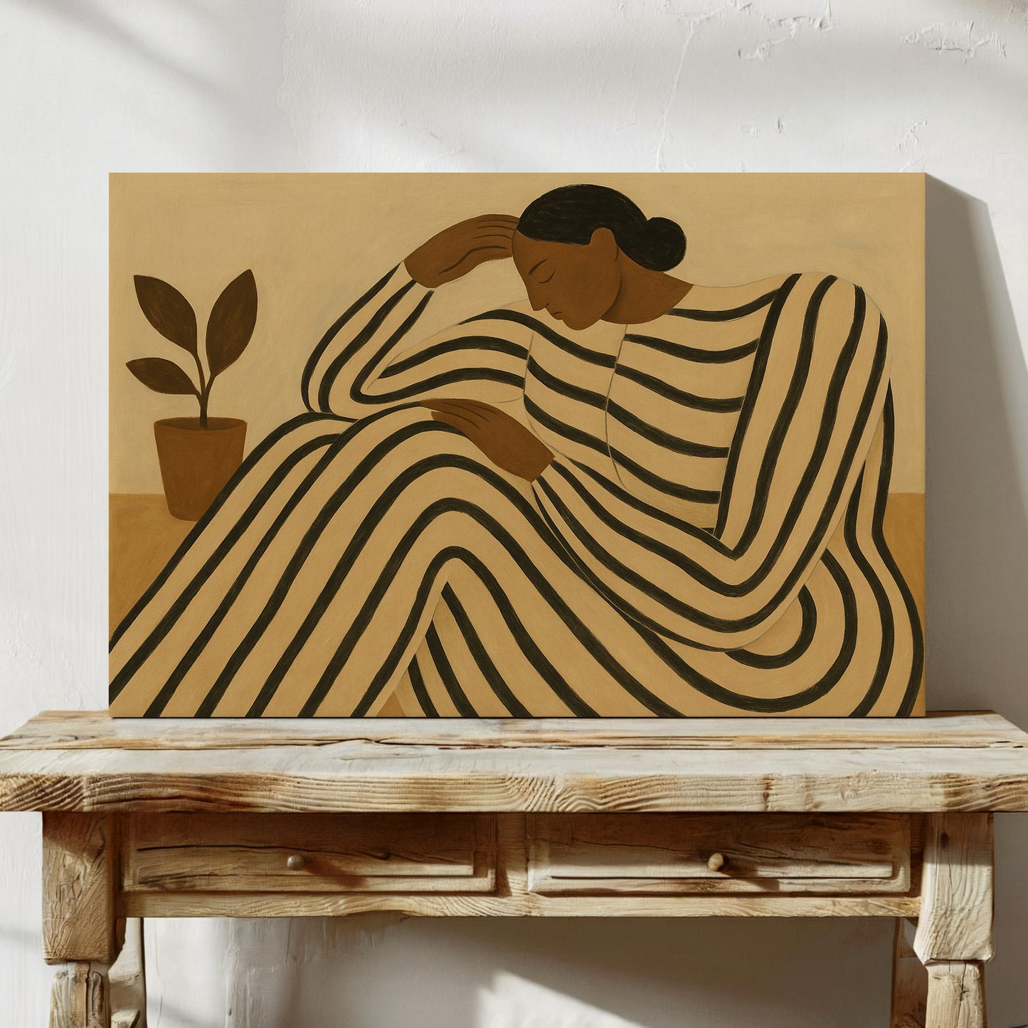 Striped Silence and Stillness