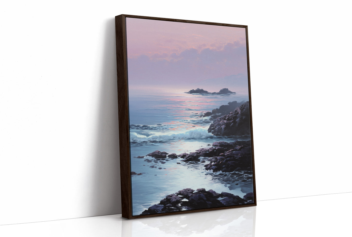 Ocean Rocks Dance At Dawn