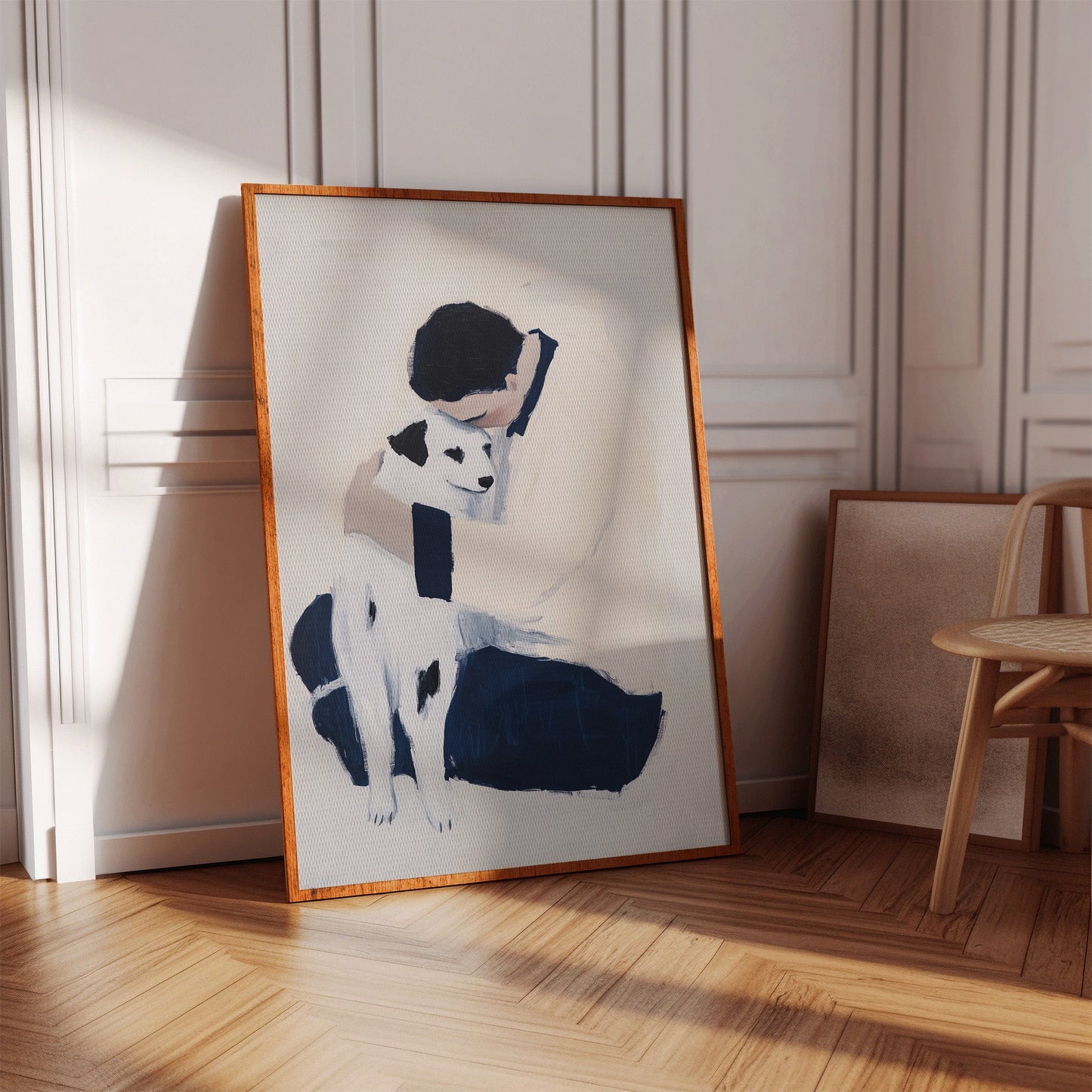 Quiet Moments With Spotted Friend