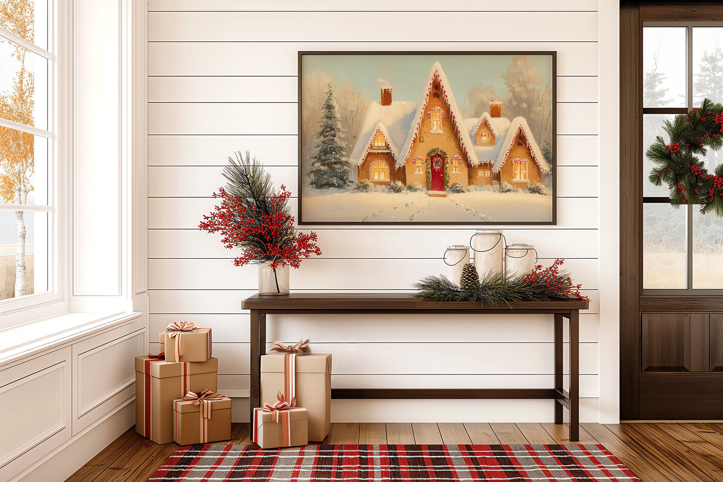 Gingerbread Cottages Share Winter Magic