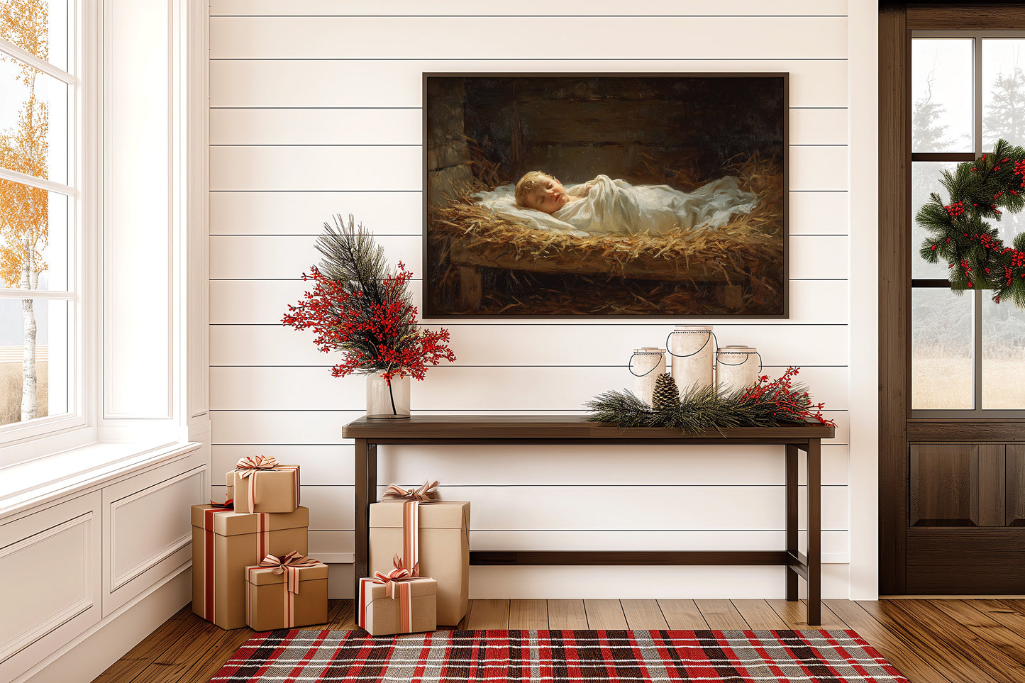 Holy Night Brings Golden Peace