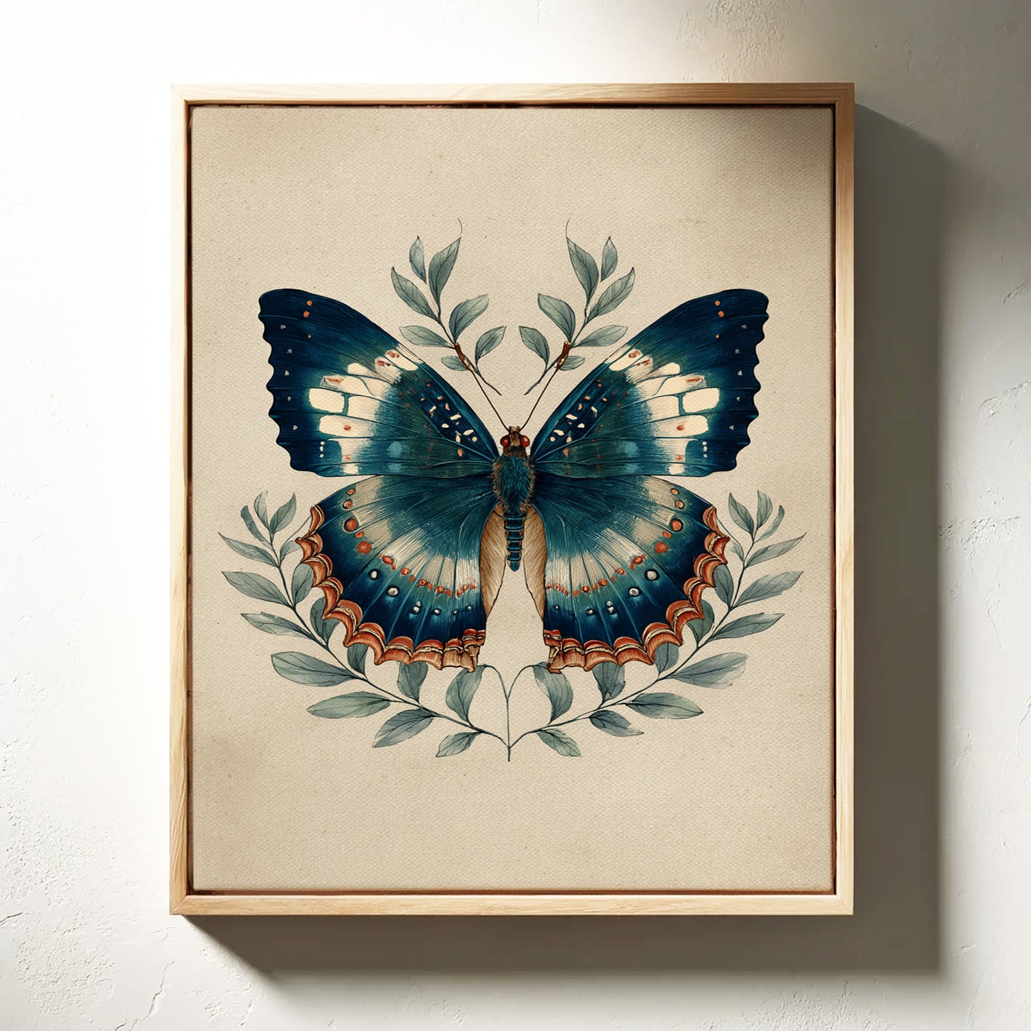 Wings Cradled by Nature's Embrace