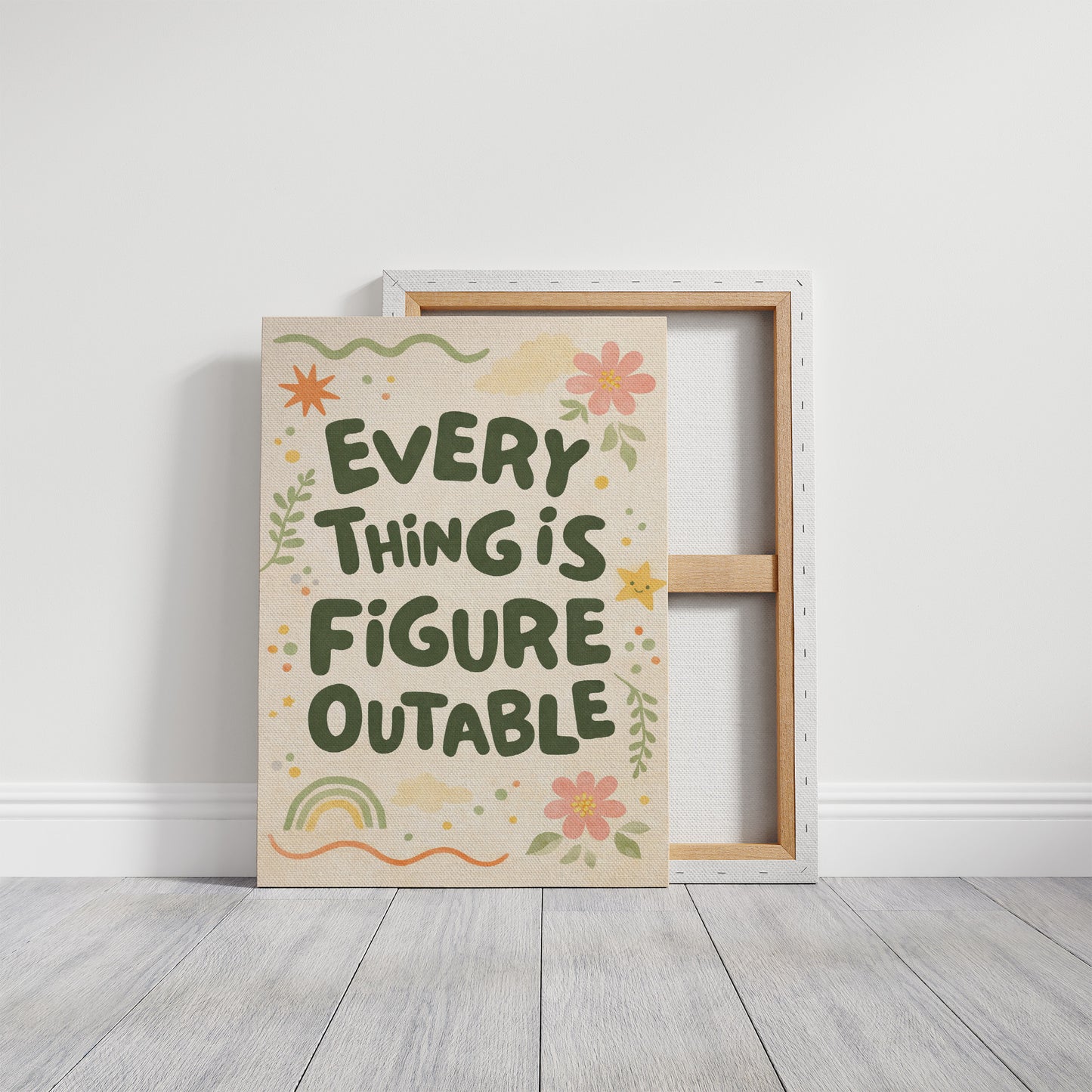 Everything Is Figure Outable in Botanical Embrace