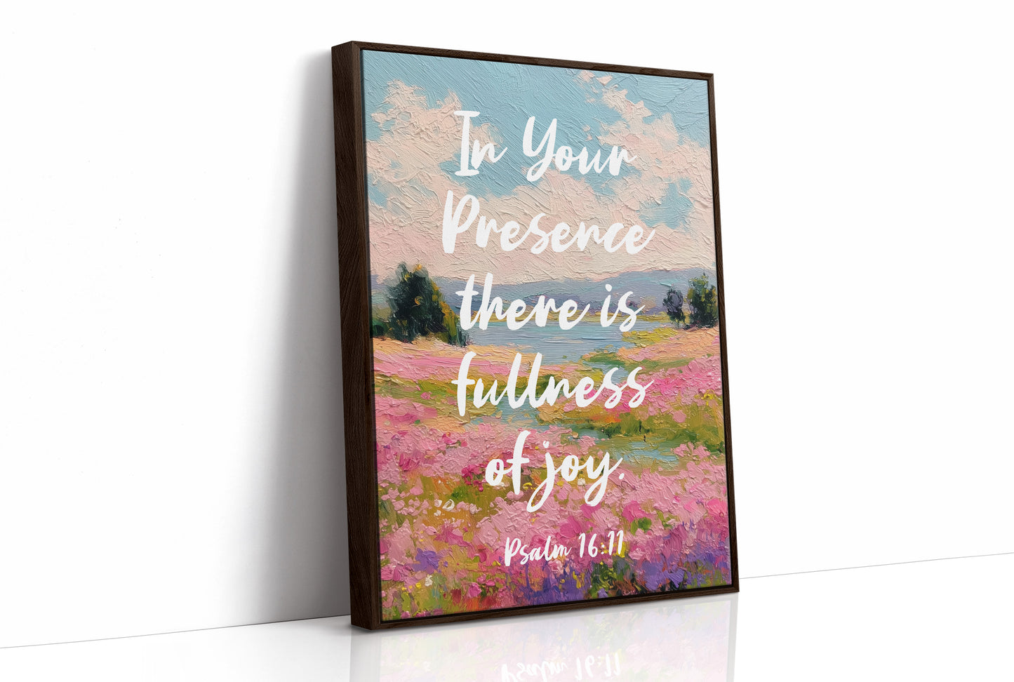 Sacred Words Across Pink Meadows