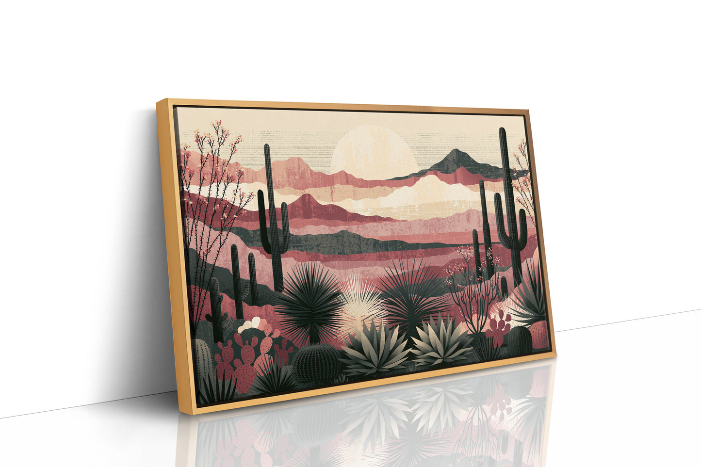 Rose Dusk Desert Bloom