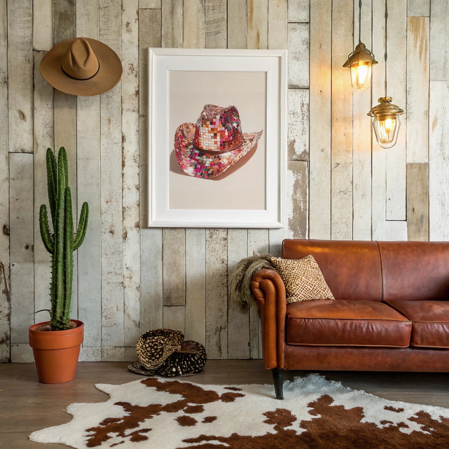 Disco Meets Desert At Sunset