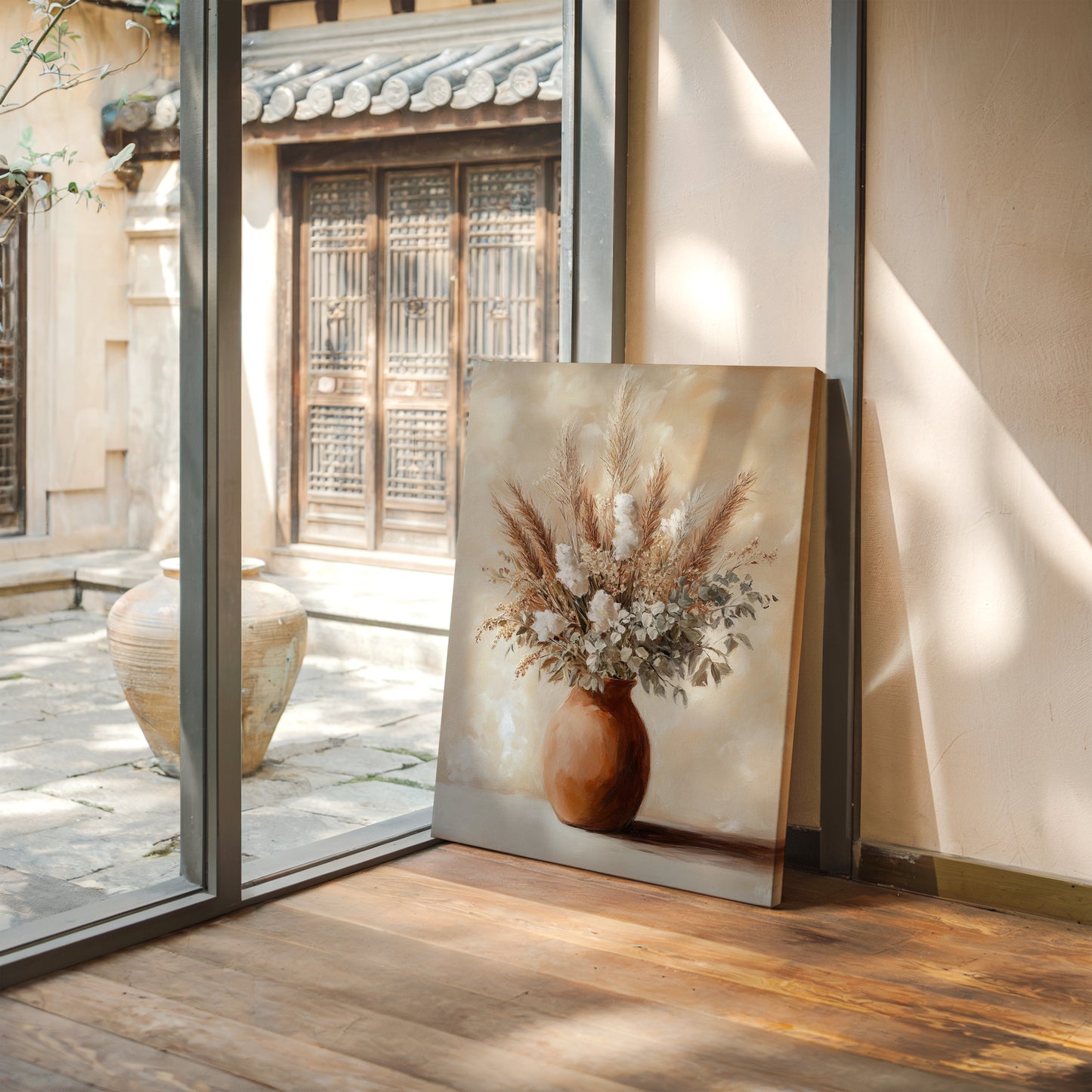 Earthen Still: Pampas in Clay