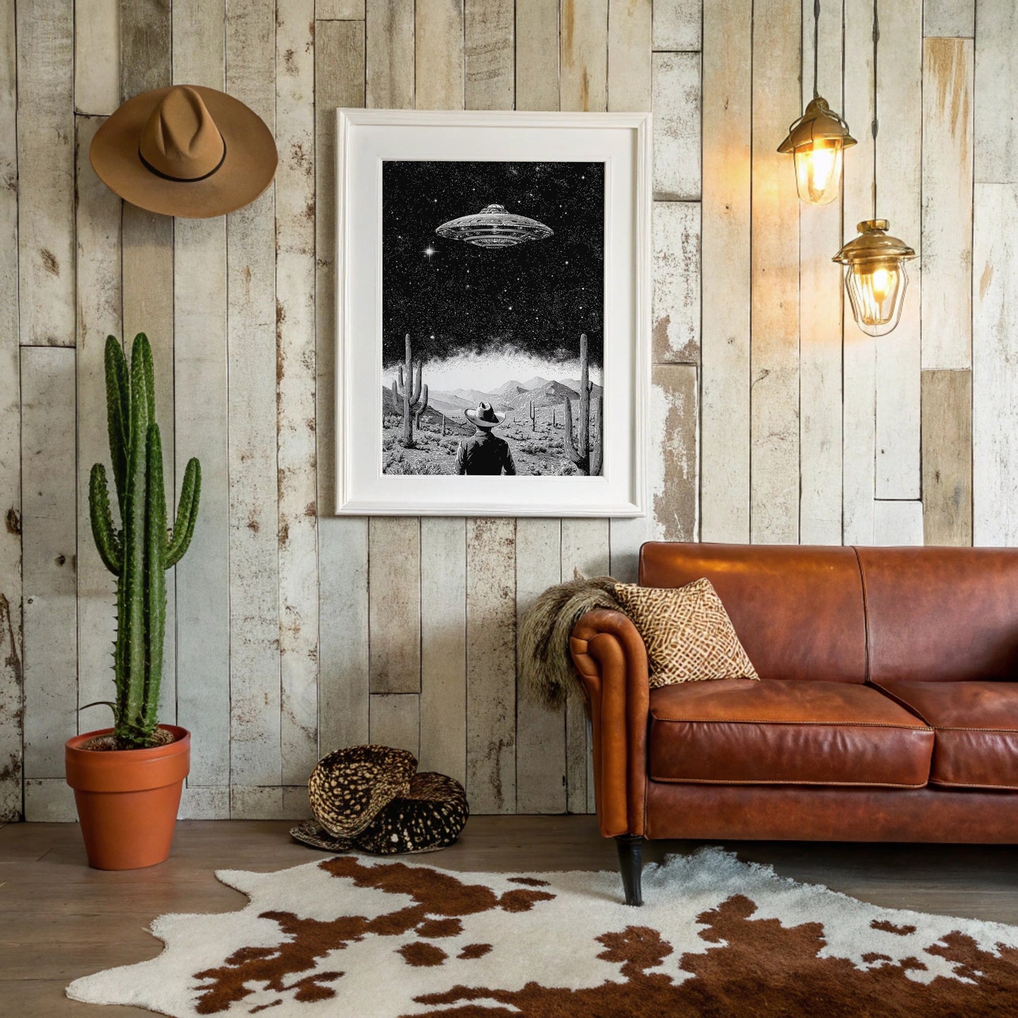 Saguaros Witness Midnight's Strange Light