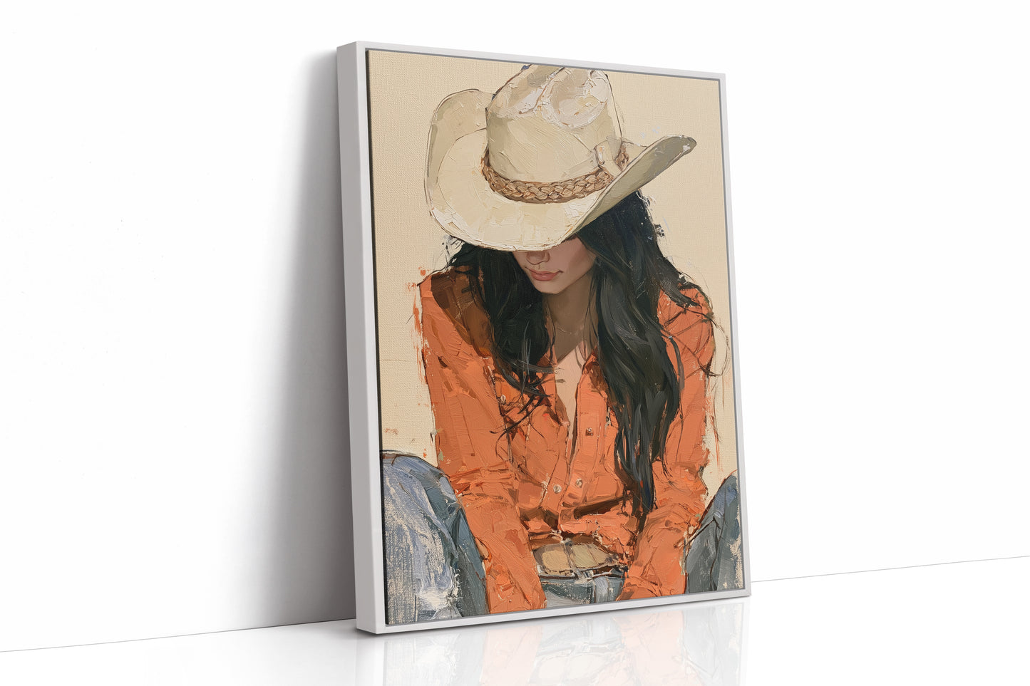 Quiet Smile, Braided Brim