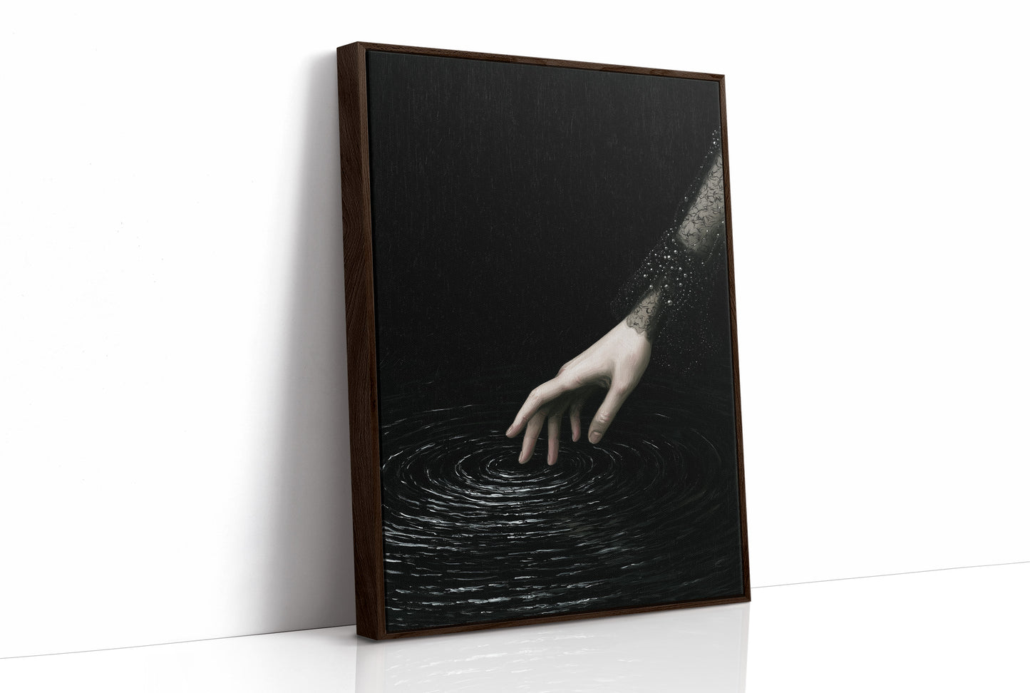 Touch of Stardust: Hand Dissolving into the Void