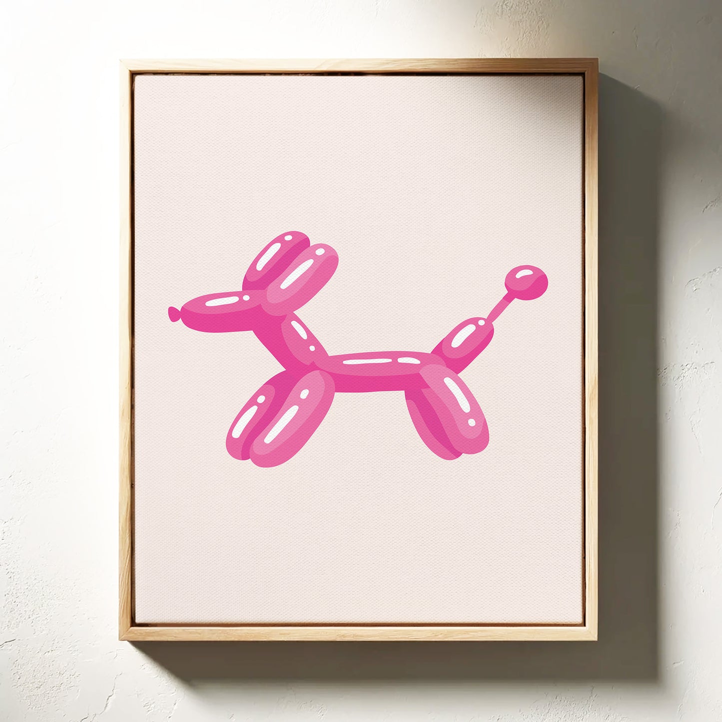 A Playful Moment in Pink