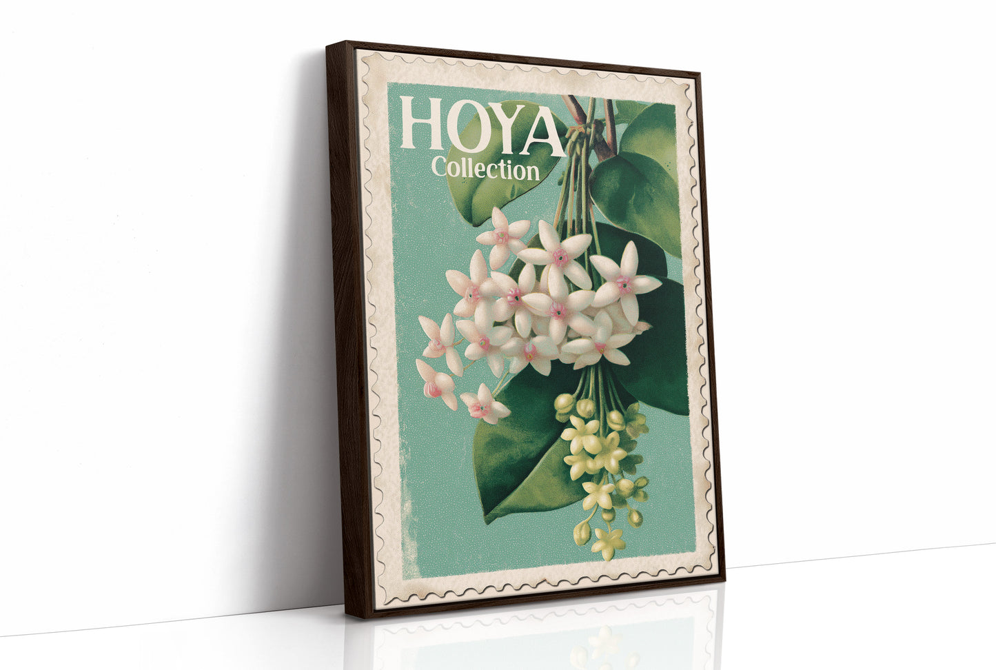 Waxy Blooms Carry Island Greetings