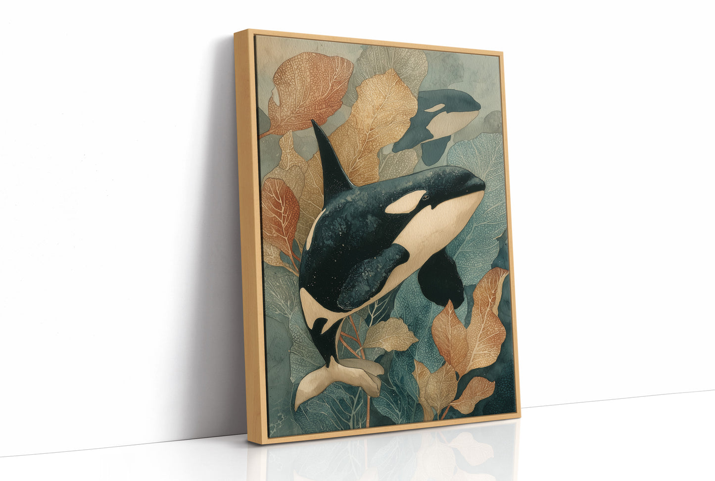 Two Orcas, One Current