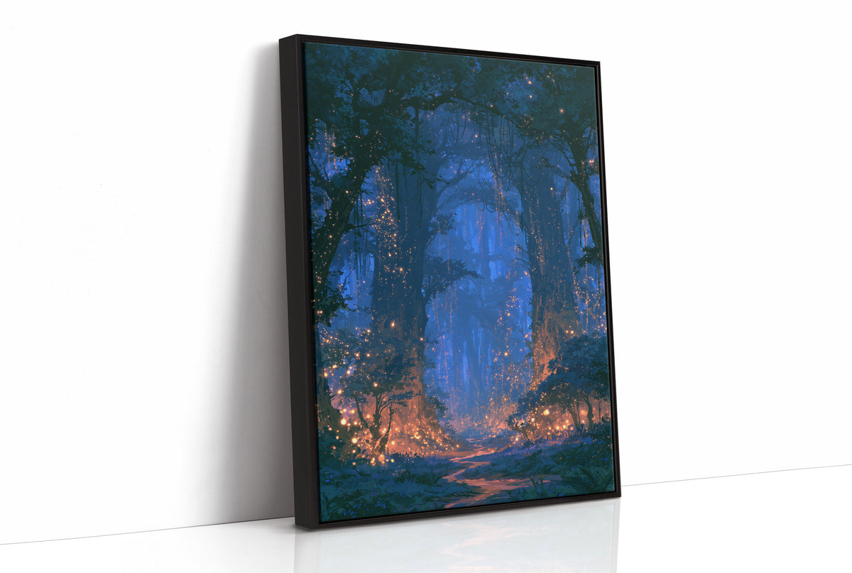 Path Through the Blue Hour